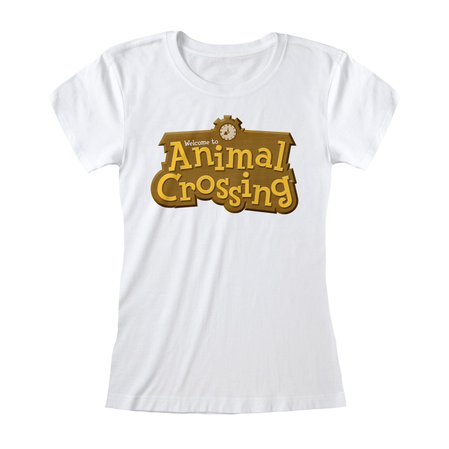 Nintendo T-Shirt Nintendo - Animal Crossing Women's T-shirt 3D Logo Grösse S-M-L-XL-XXL NEU TOP