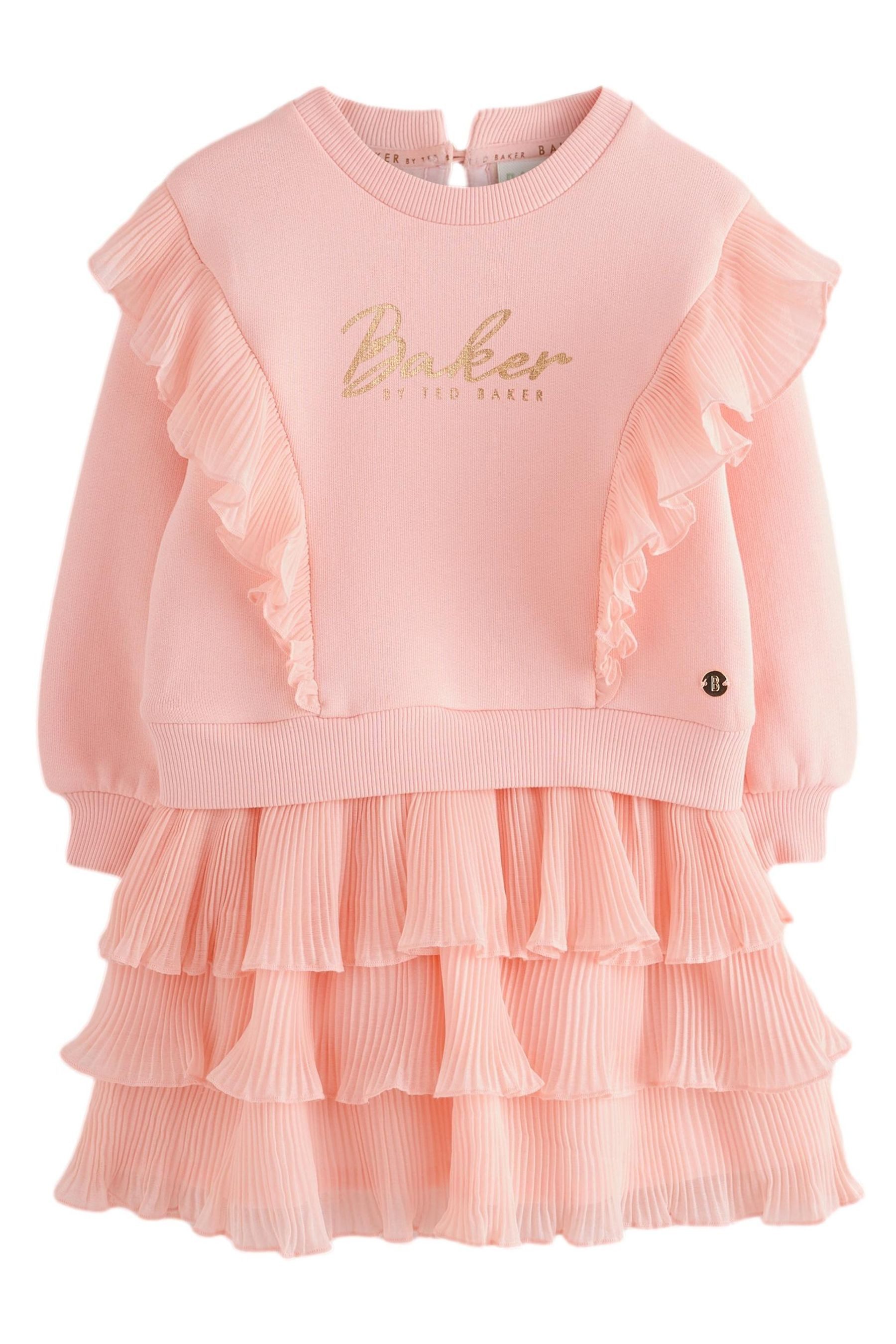 Baker by Ted Baker Volantkleid Baker by Ted Baker Lagenkleid mit Rüschenrock (1-tlg)