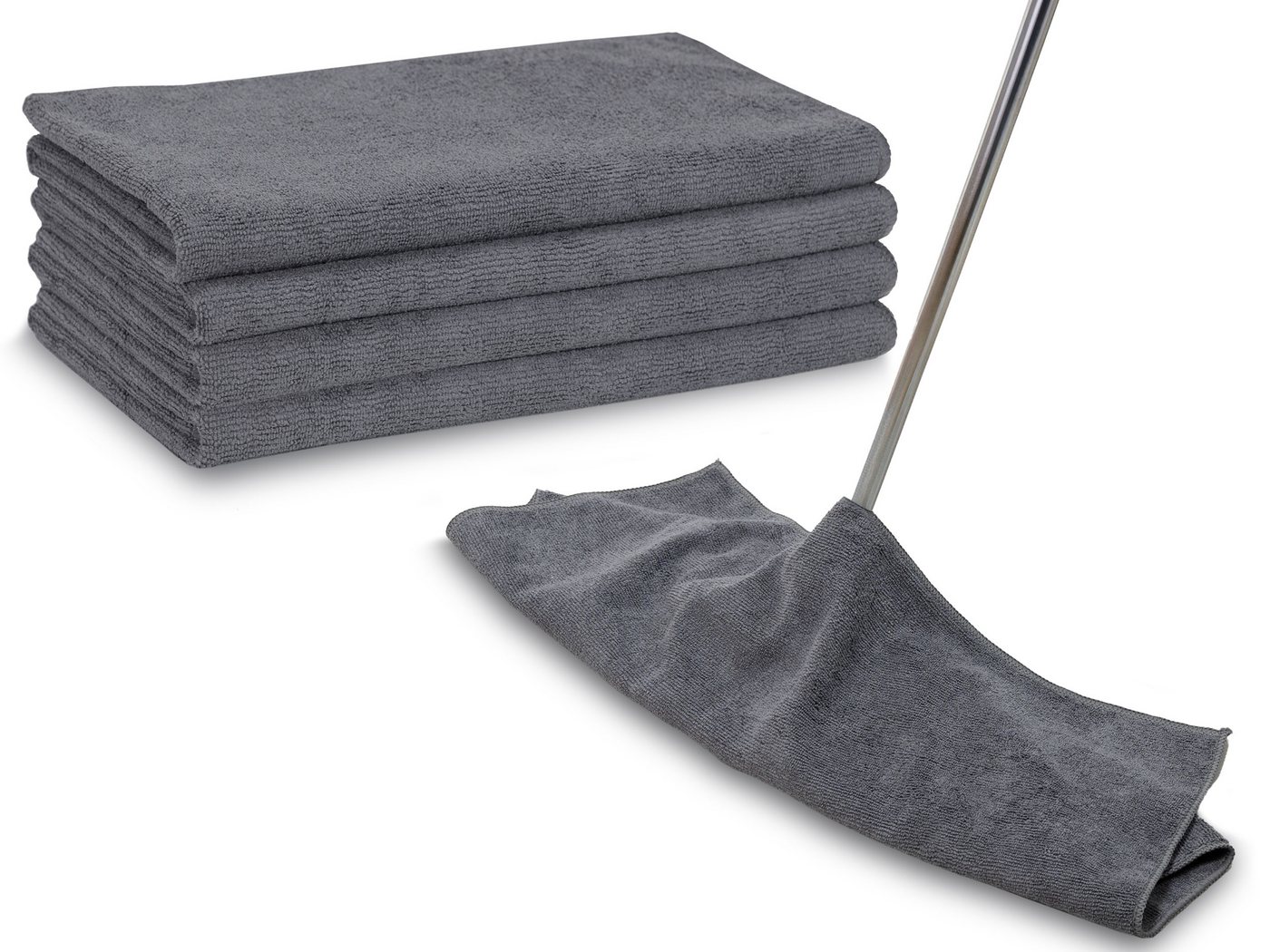 ZOLLNER Reinigungstücher (80% Polyester, 20% Polyamid, 50x60 cm, Set, 5-tlg., 50 x 60 cm, 80% Polyester, 20% Polyamid)