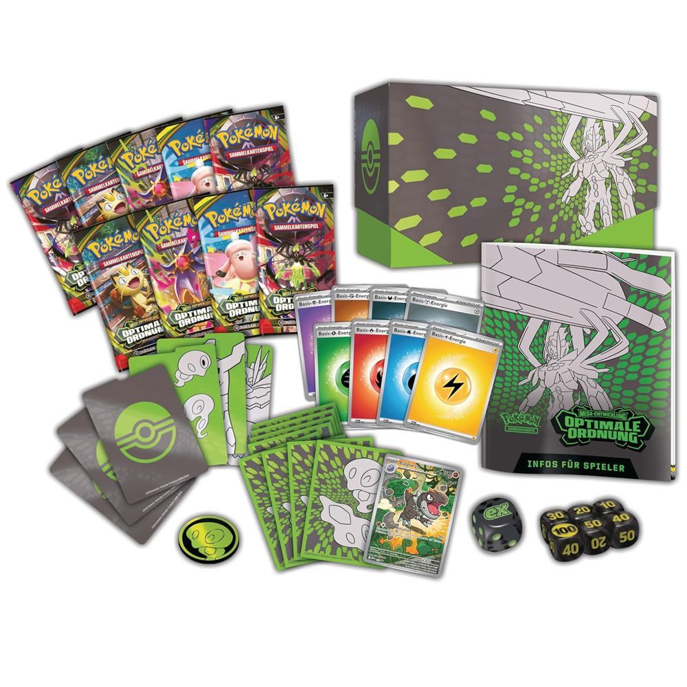 POKÉMON Sammelkarte Top-Trainer-Box Optimale Ordnung Pokemon Sammel-Karten deutsch
