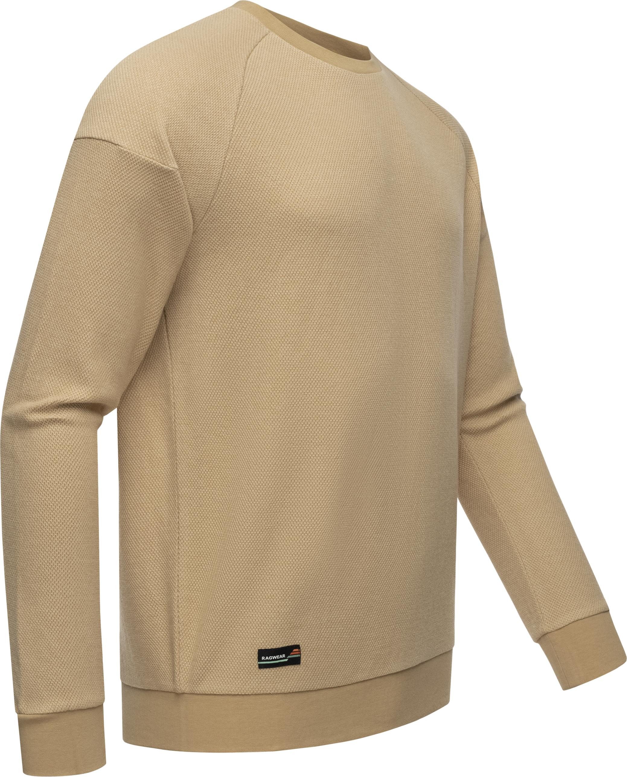 Ragwear Sweatshirt Doren Strukturierter Basic Herren günstig online kaufen