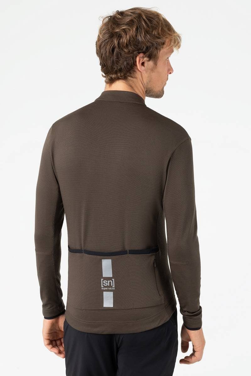 SUPER.NATURAL Radtrikot Merino Fahrradtrikot M GRAVIER günstig online kaufen