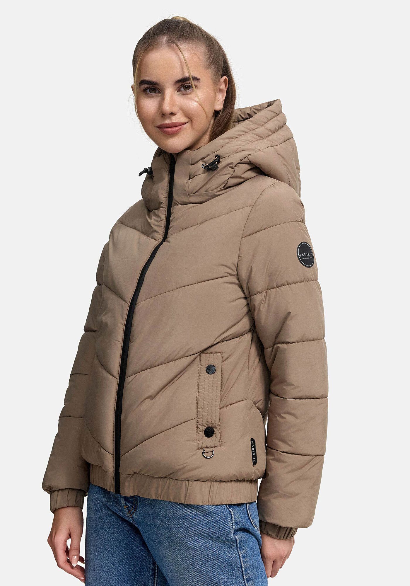 Marikoo Winterjacke Nayanaa mit abnehmbarer Kapuze