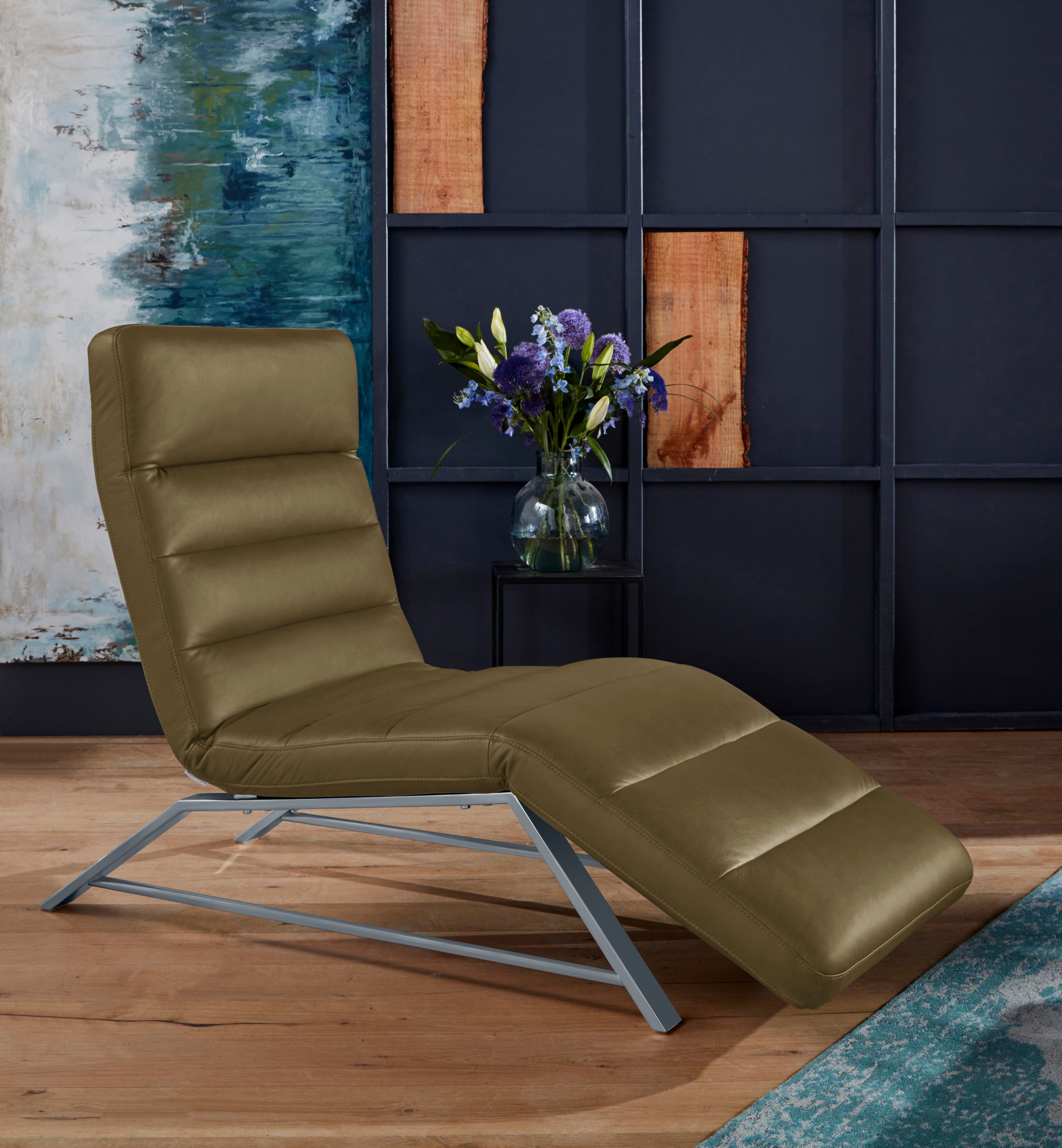 W.SCHILLIG Relaxliege daily dreams, Funktionsliege wahlweise mit Motor, Gestell matt, Breite 75 cm