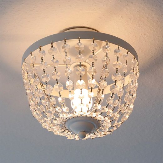 Grafelstein Wandleuchte »Deckenlampe CHATEAU weiß shabby chic