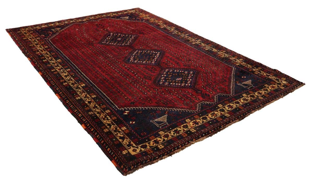 Orientteppich Shiraz 208x288 Perserteppich, rechteckig, / 10 Trading, Nain Handgeknüpfter Höhe: mm Orientteppich