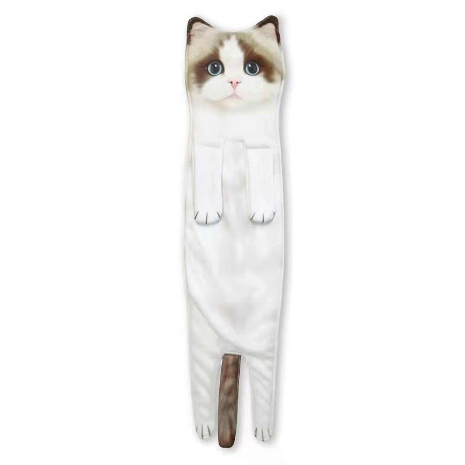 Blusmart Handtuch Set Niedliches Katzenhandtuch, cat Mehrzweck-Mikrofaser-Gesichtshandtuch, Zum ragdoll