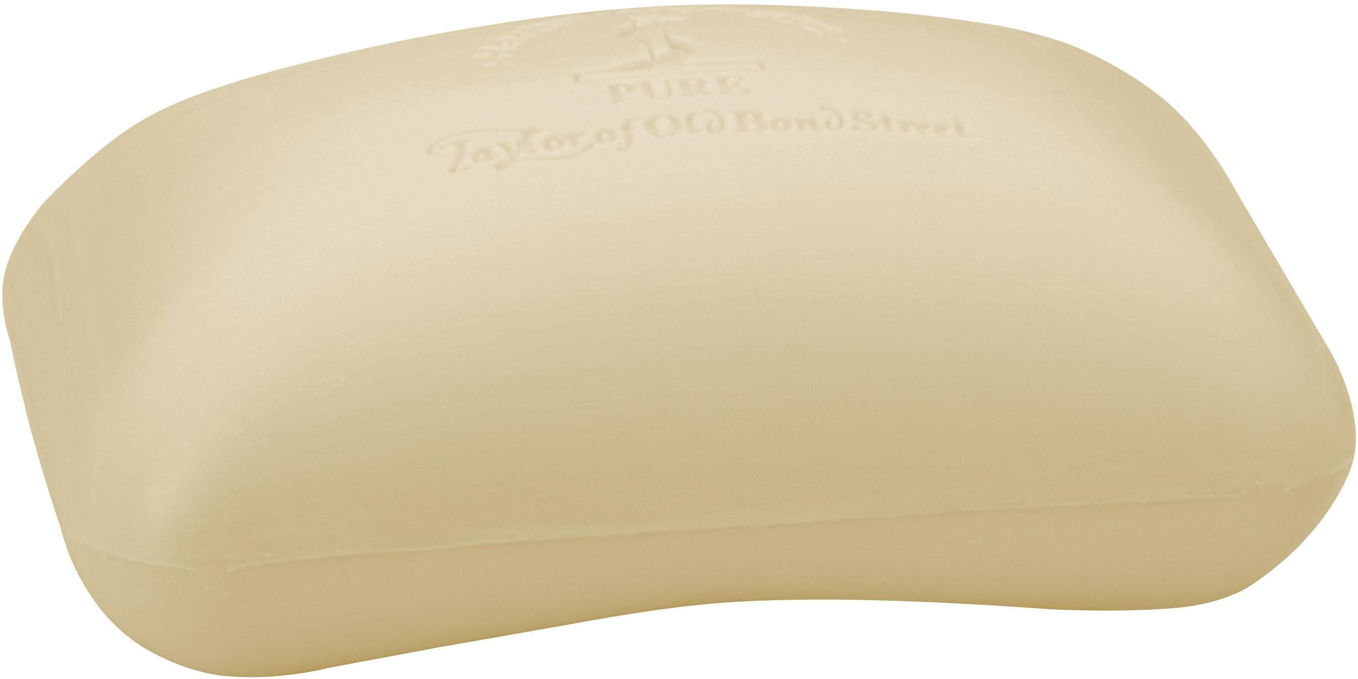 Taylor of Old Bond Street Handseife Sandelholz, Natürliche Essenzen für empfindliche Haut und maskuliner Duft.