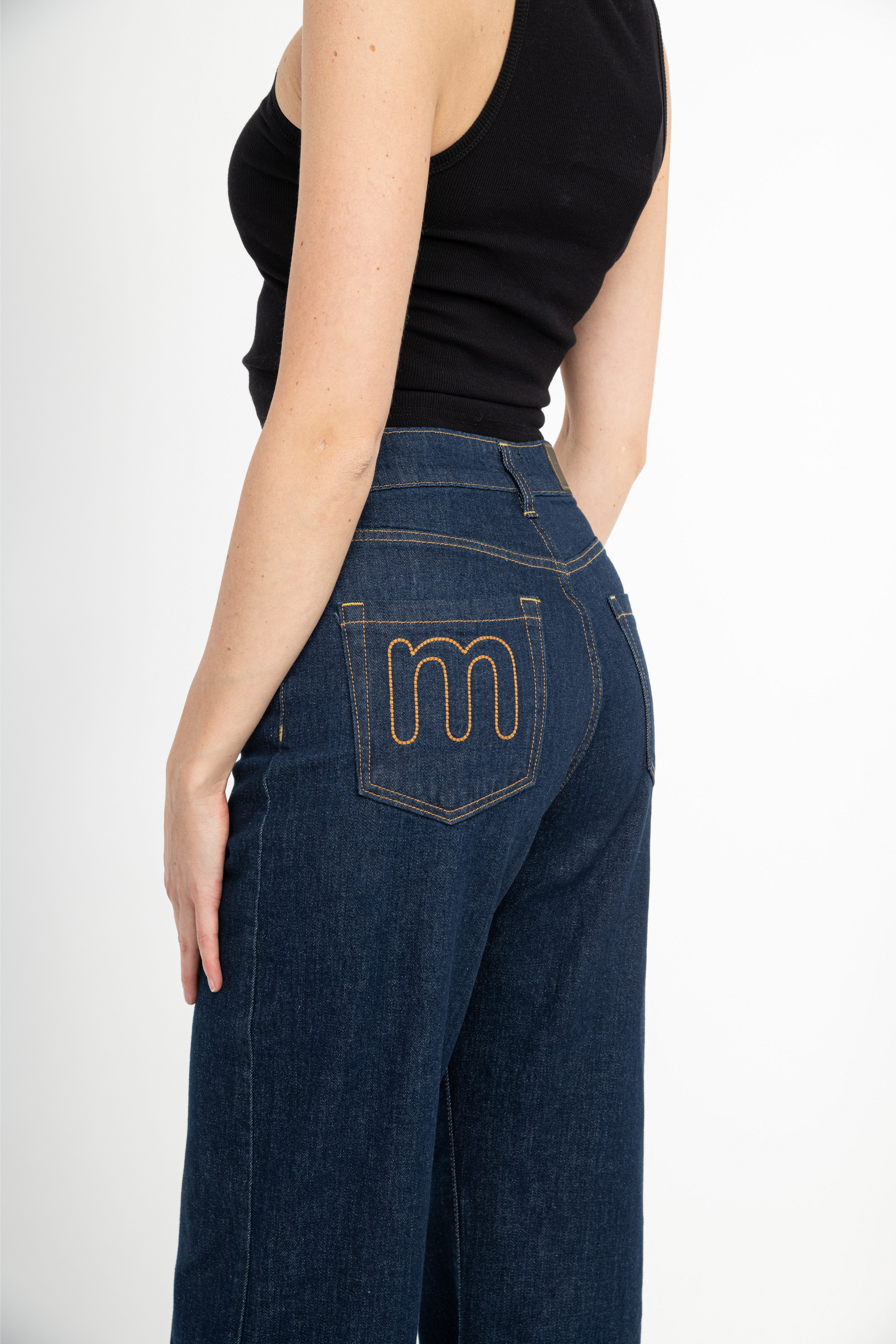 maracujaaa 5-Pocket-Hose 70053 JEANS wide leg extra langes Bein