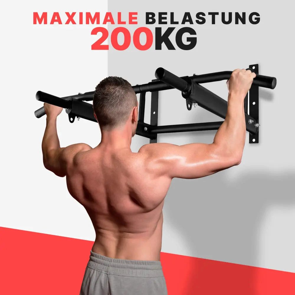 Klimmzugstange Klimmzugstange Wandmontage, multifunktional mit Befestigungsanker