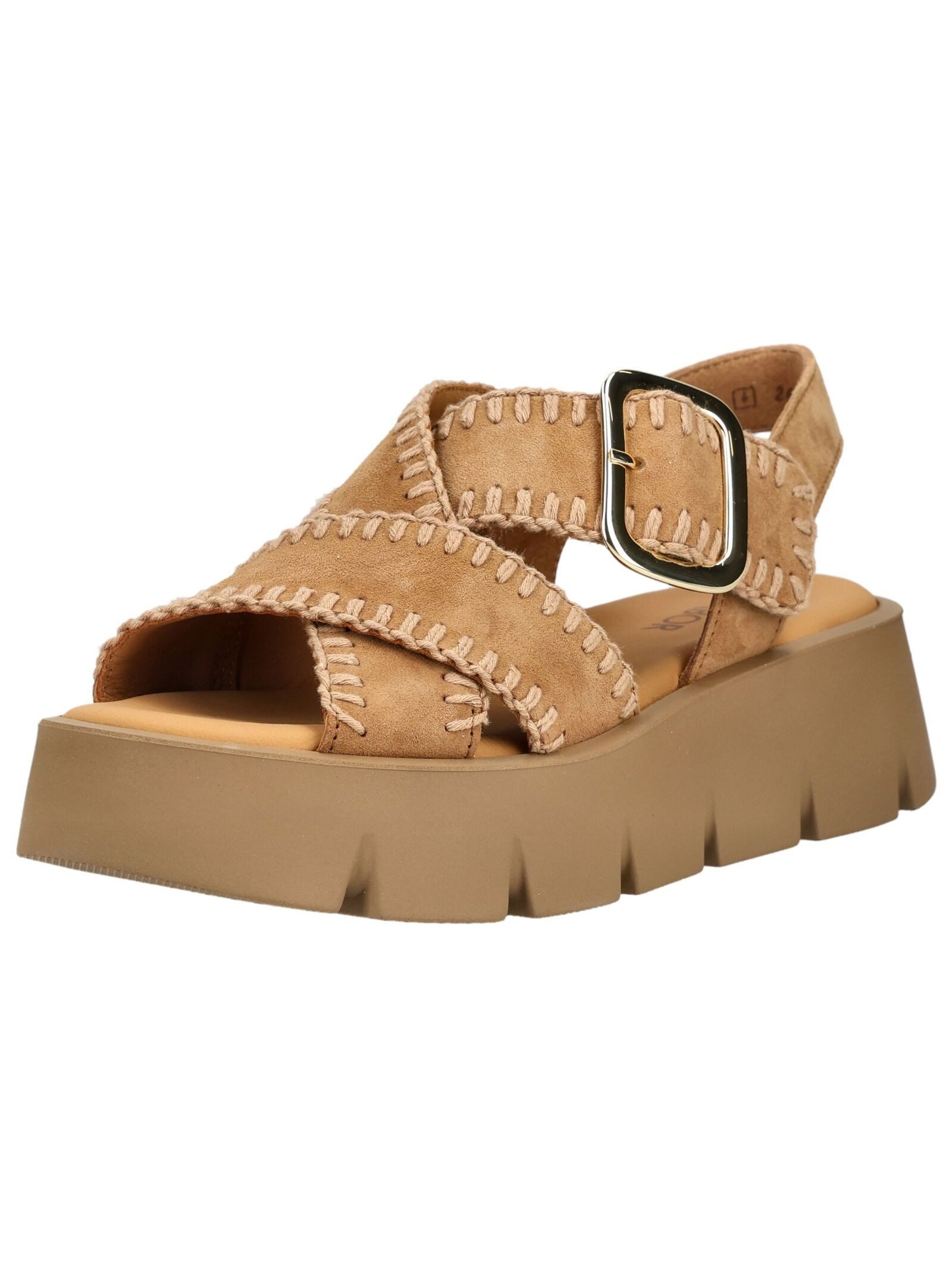 Gabor Gabor Sandalen Leder Plateausandaletten