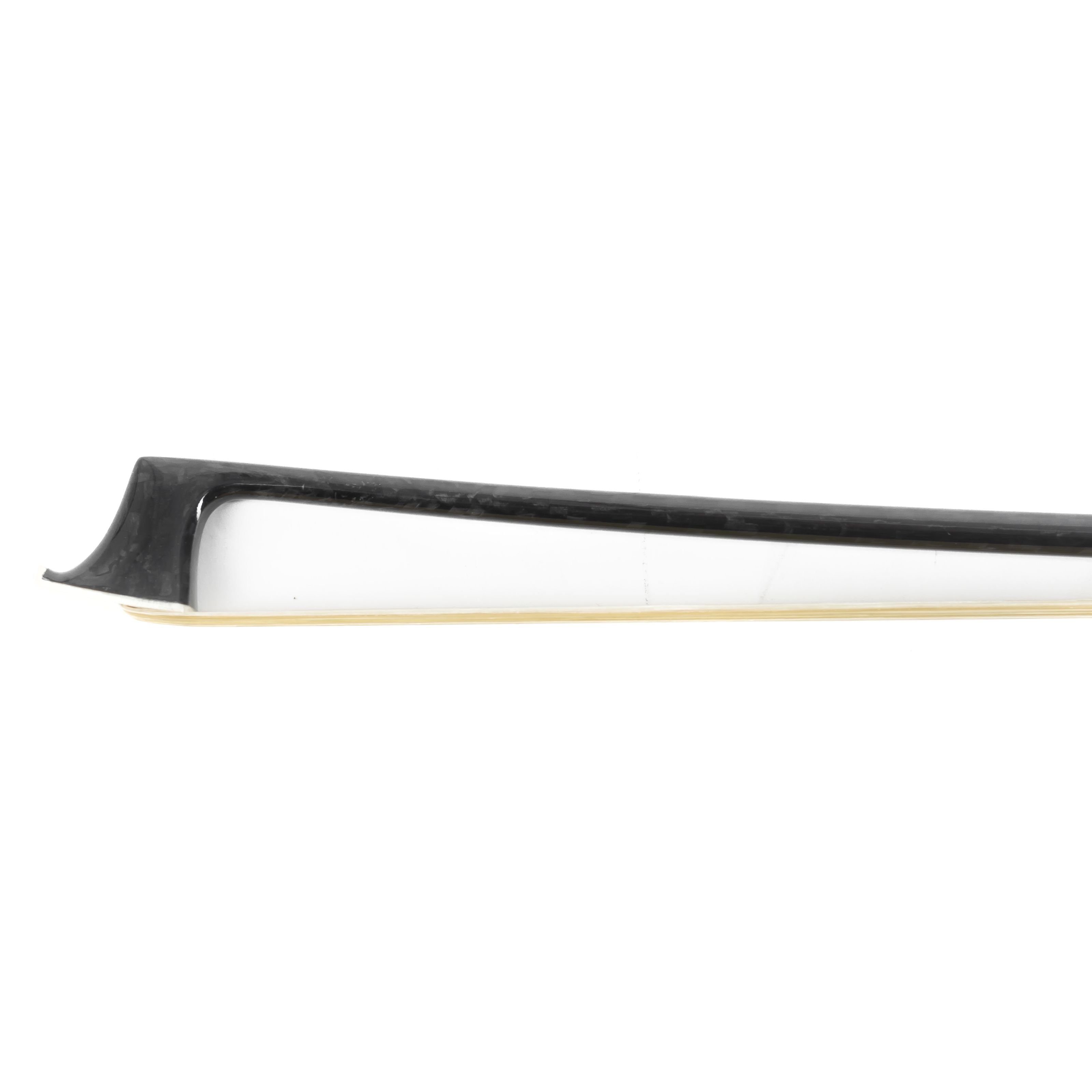 Gewa Plektrum, Violinbogen Carbon Advanced 4/4 rund - Bogen für Violinen