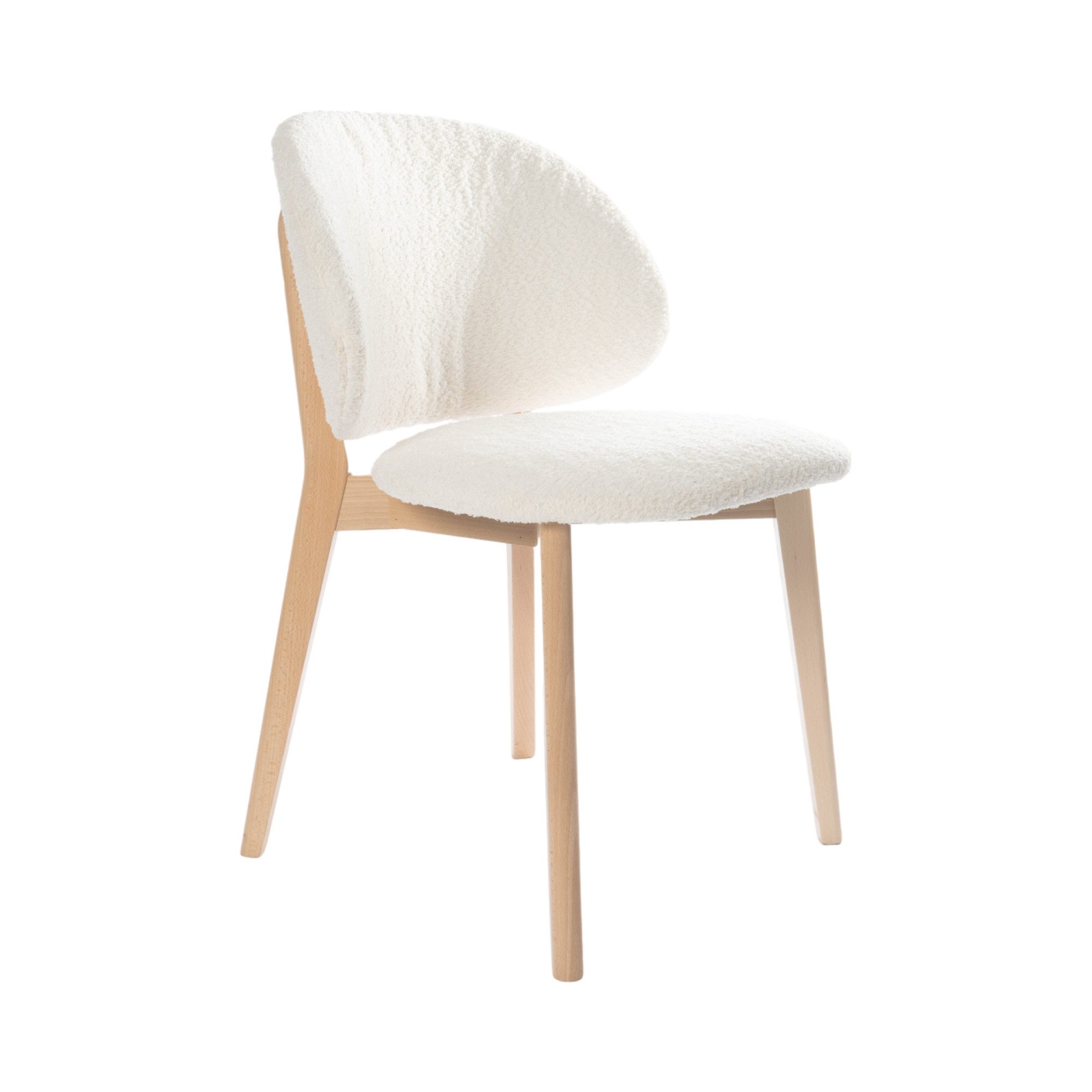 Esszimmerstuhl Bequemer moderner eleganter weicher Stuhl mit gepolstertem Seat ELEN