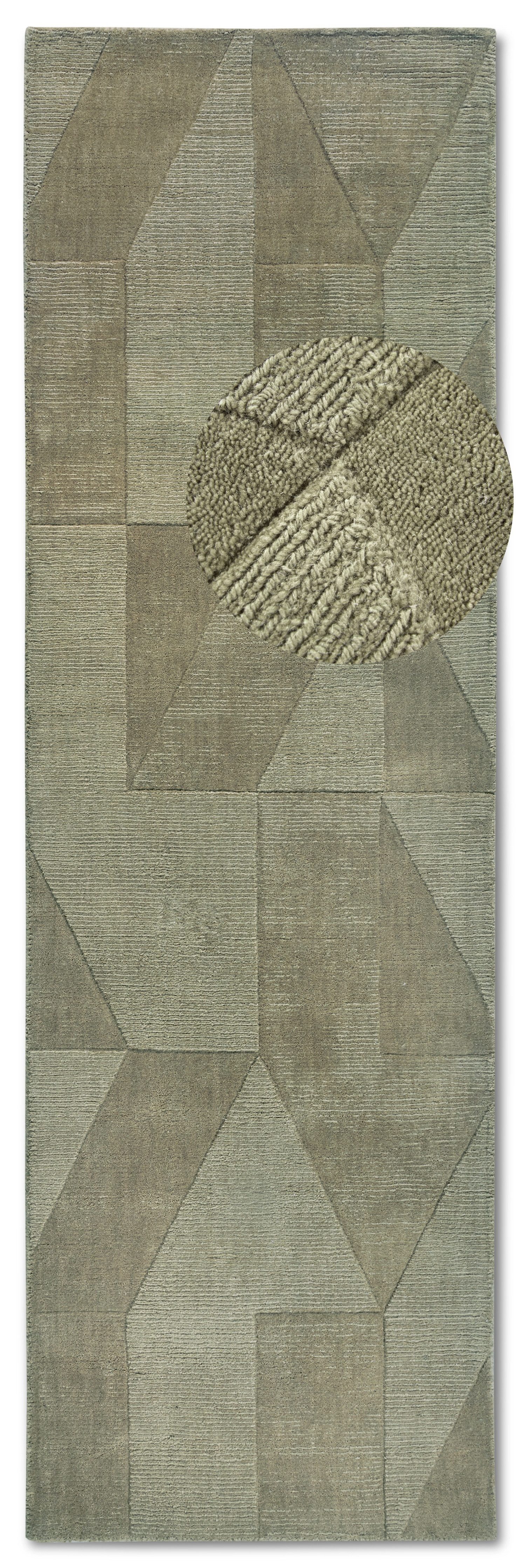 Villeroy & Boch Wollteppich "Ursule" rechteckig 10 mm Höhe Läufer, handgewe günstig online kaufen