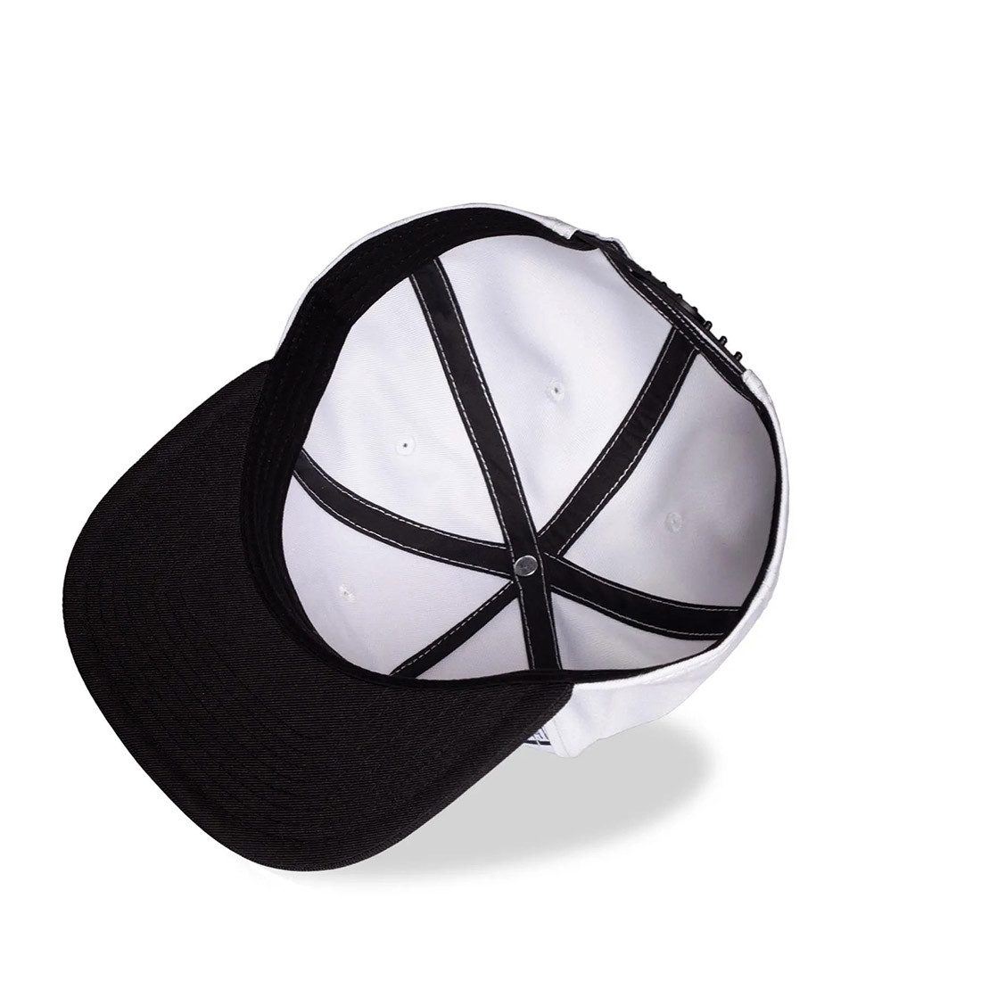 Superman Baseball Cap White Graffiti Logo