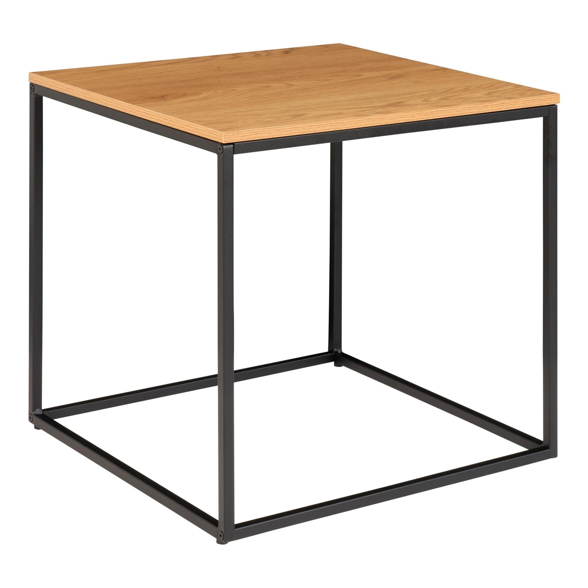House Nordic Beistelltisch in Natur, Melamin - 45x45x45cm (BxHxT)