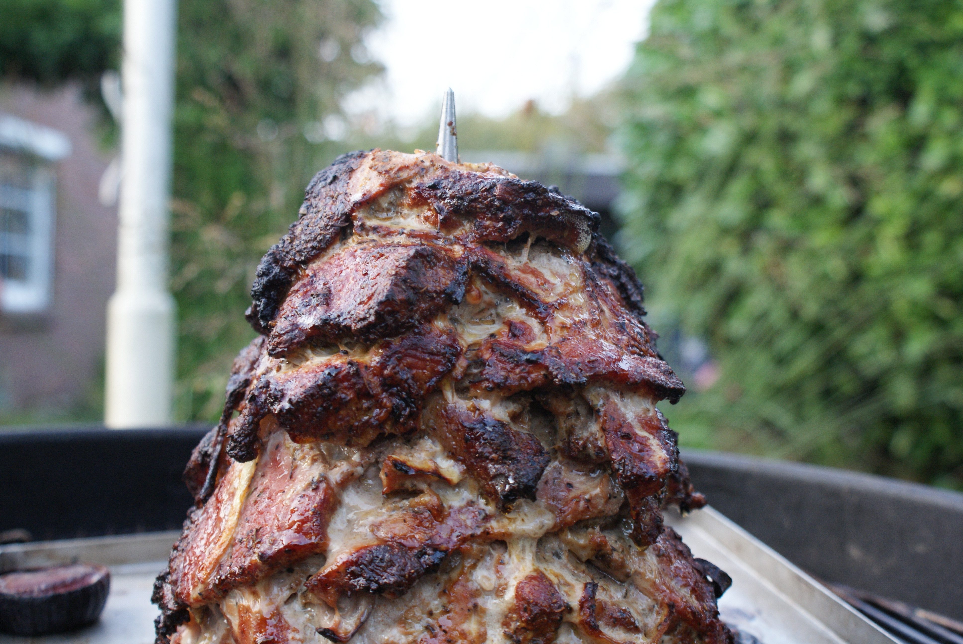 Kette´s Grillzubehör Grillspieß Gyrosspieß/Dönerspieß aus Edelstahl/Grillspieß/Kebab das Original