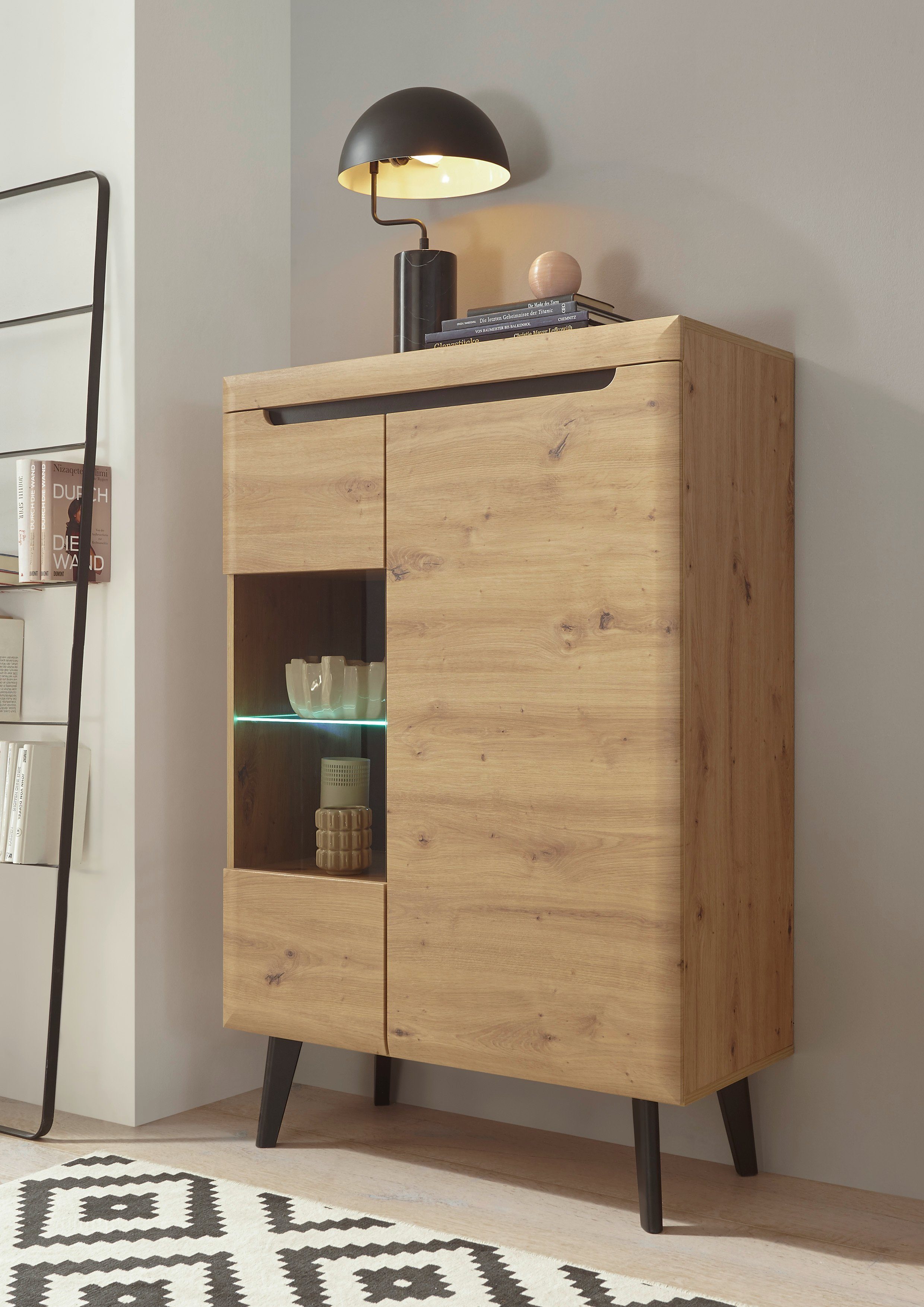 INOSIGN Vitrine Torge, Hochschrank, Glasvitrine, Standvitrine, günstig online kaufen