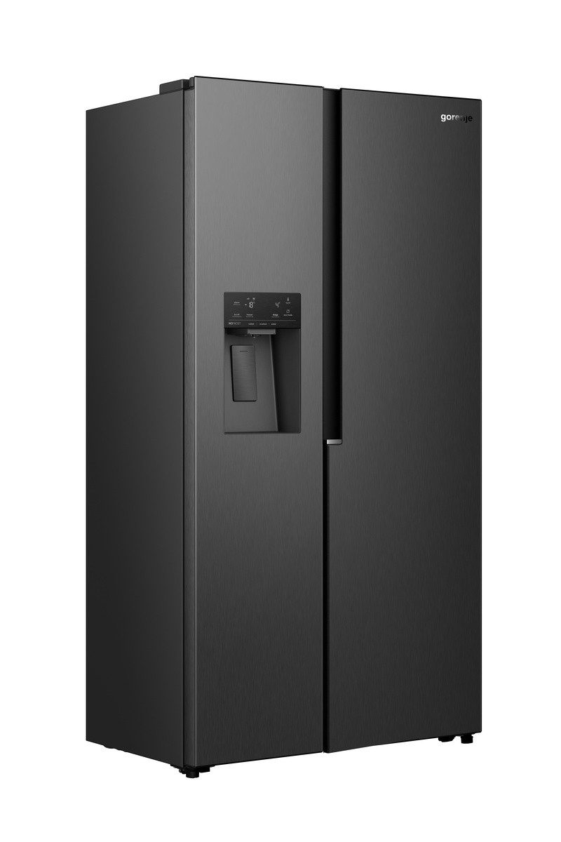 GORENJE Side-by-Side NRS917E61BX, 178,6 cm hoch, 91,1 cm breit, Wasser-& Eisspender