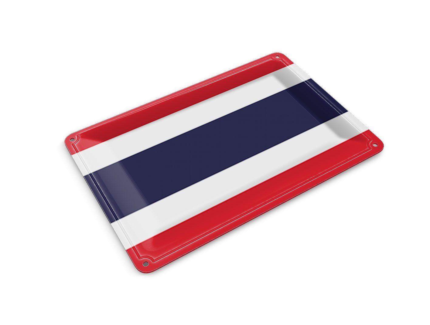 Femer GmbH Postkarte Flagge Thailands 14x10 cm Flag of Thailand, unfrankiert