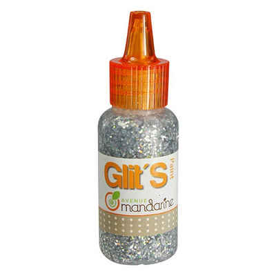 H-Erzmade Streuglitzer Avenue Mandarine, Glit's Paint 20ml -verschiedene