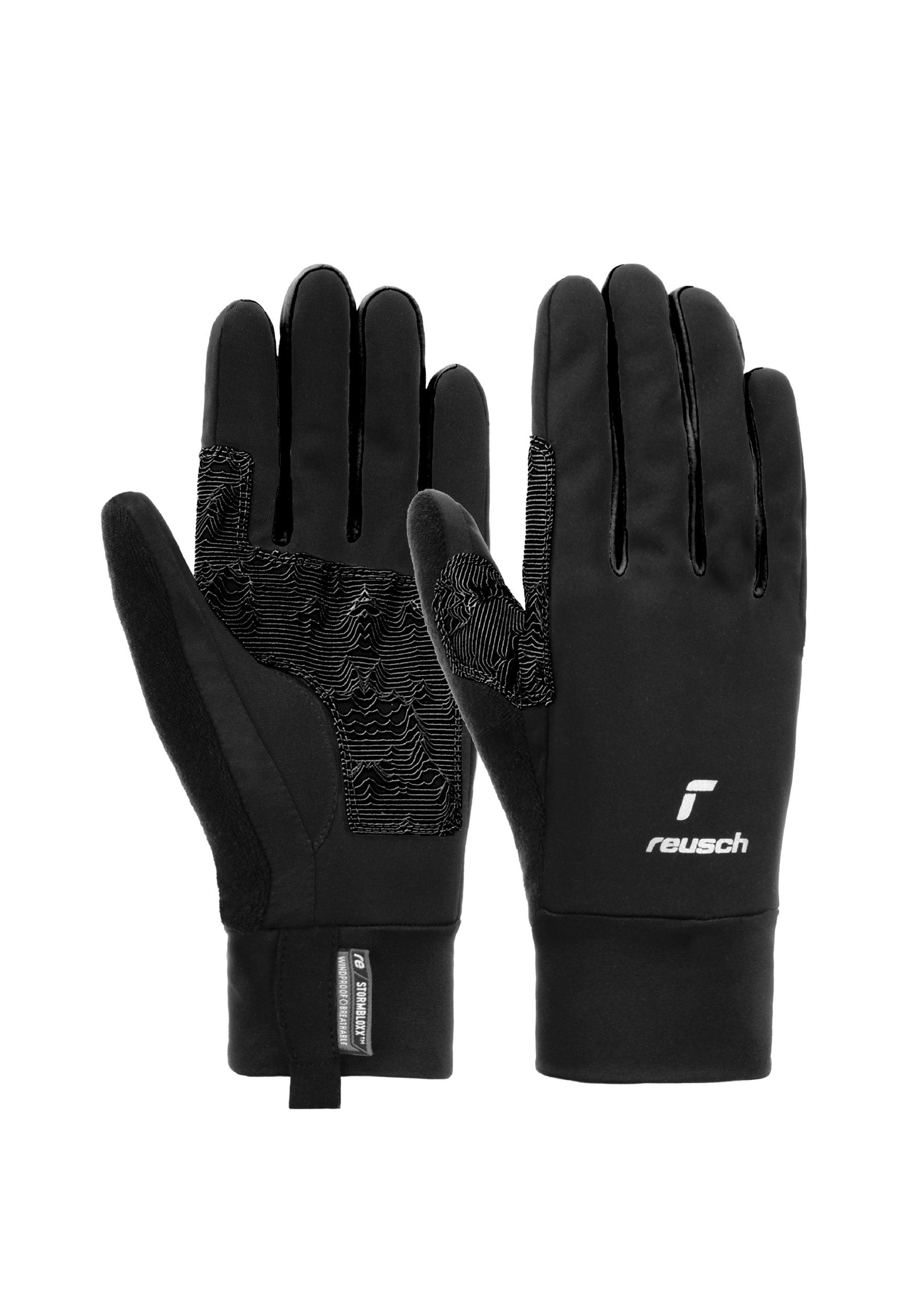 optimalen Reusch Skihandschuhe STORMBLOXX Grip schwarz-silberfarben Arien mit