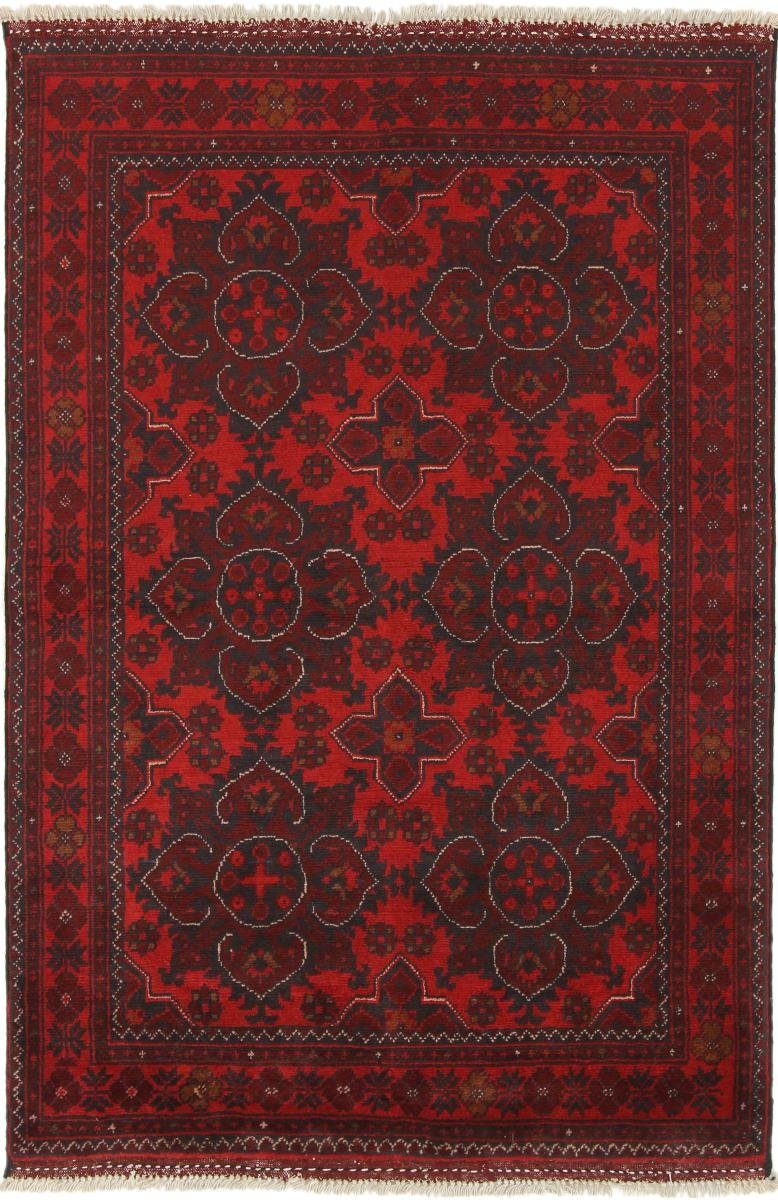 Orientteppich, 99x148 Handgeknüpfter 6 Orientteppich Mohammadi Trading, Khal mm rechteckig, Nain Höhe: