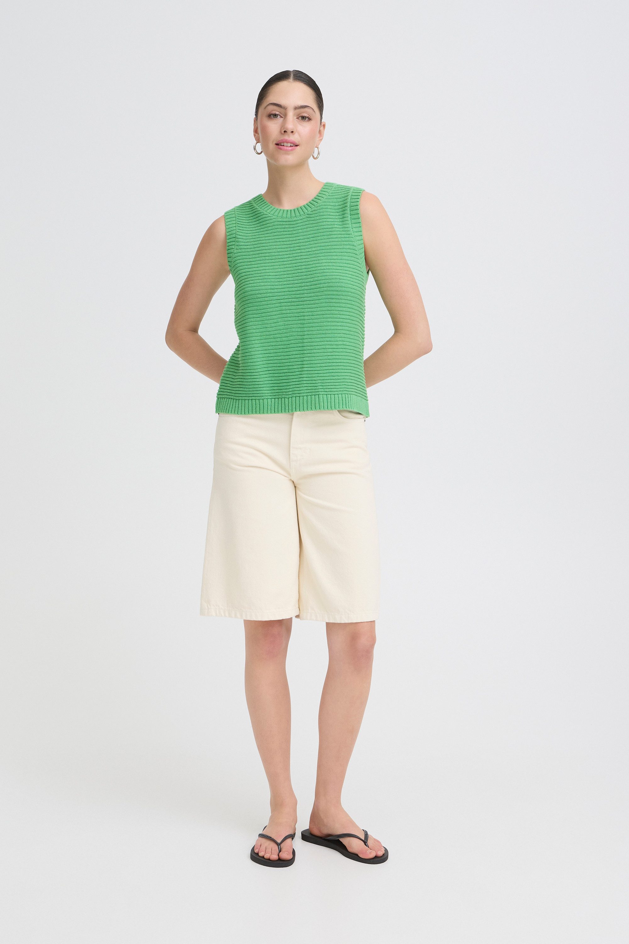 Ichi Strickpullover Ärmellose IHDOTTIES