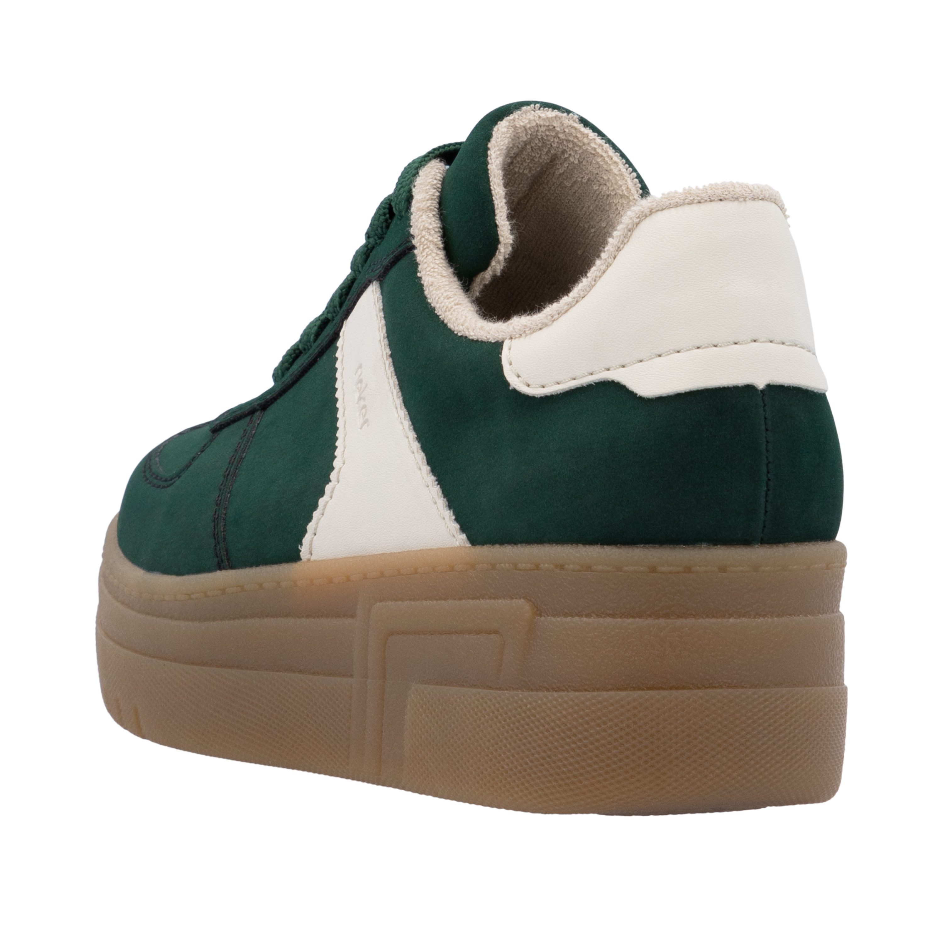 Rieker Plateausneaker Retro-Sneaker, Basket-Sneaker, Schnürer mit softem Schaftrand