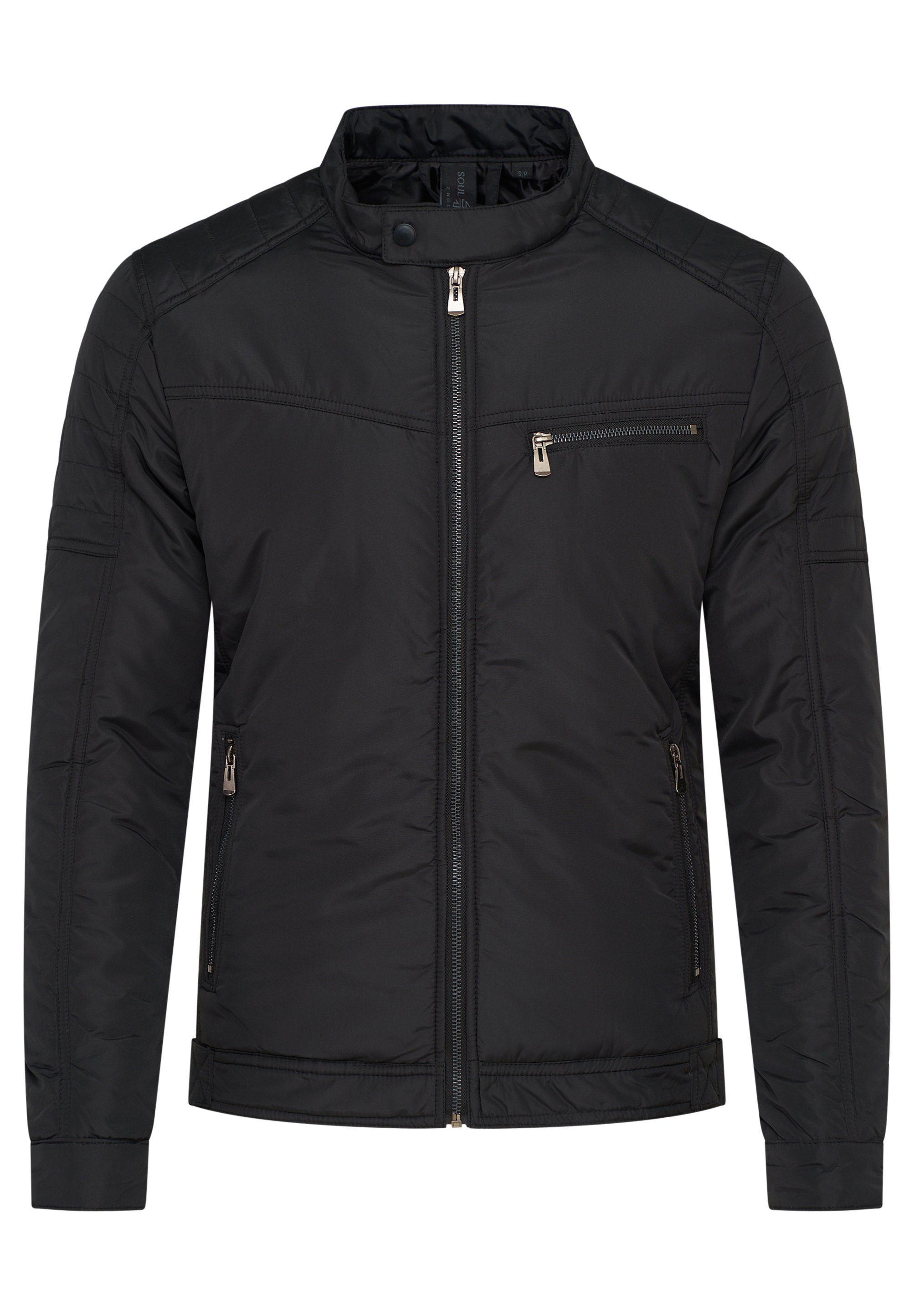 SOULSTAR Steppjacke MJELGIN Übergangsjacke im Biker-Stil günstig online kaufen