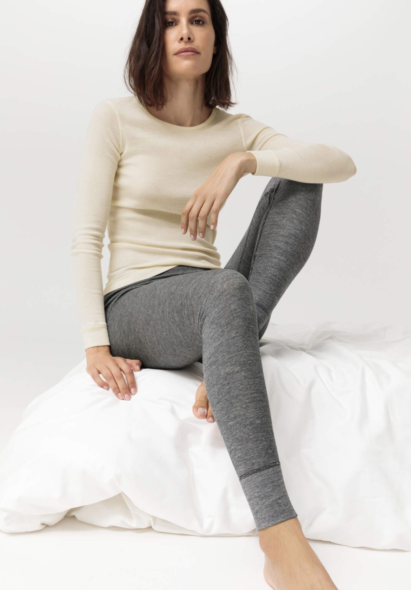 Hessnatur Slip Regular Cut mit Bio-Merinowolle und Seide (1-St., kein Set)