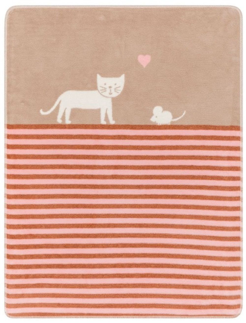 Babydecke Maja 'Katze' 75 x 100 günstig online kaufen
