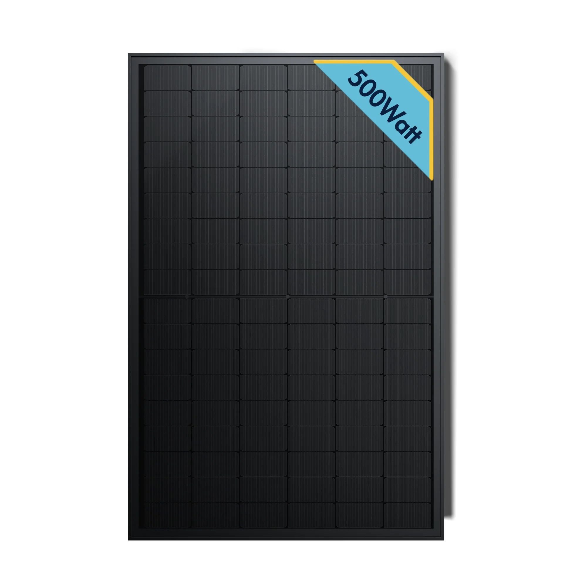 SolarMars Solarmodul 450/500/900/1000Bifazial Glas Solarpanel für Balkonkraftwerke, (PV Modul, 1-St)