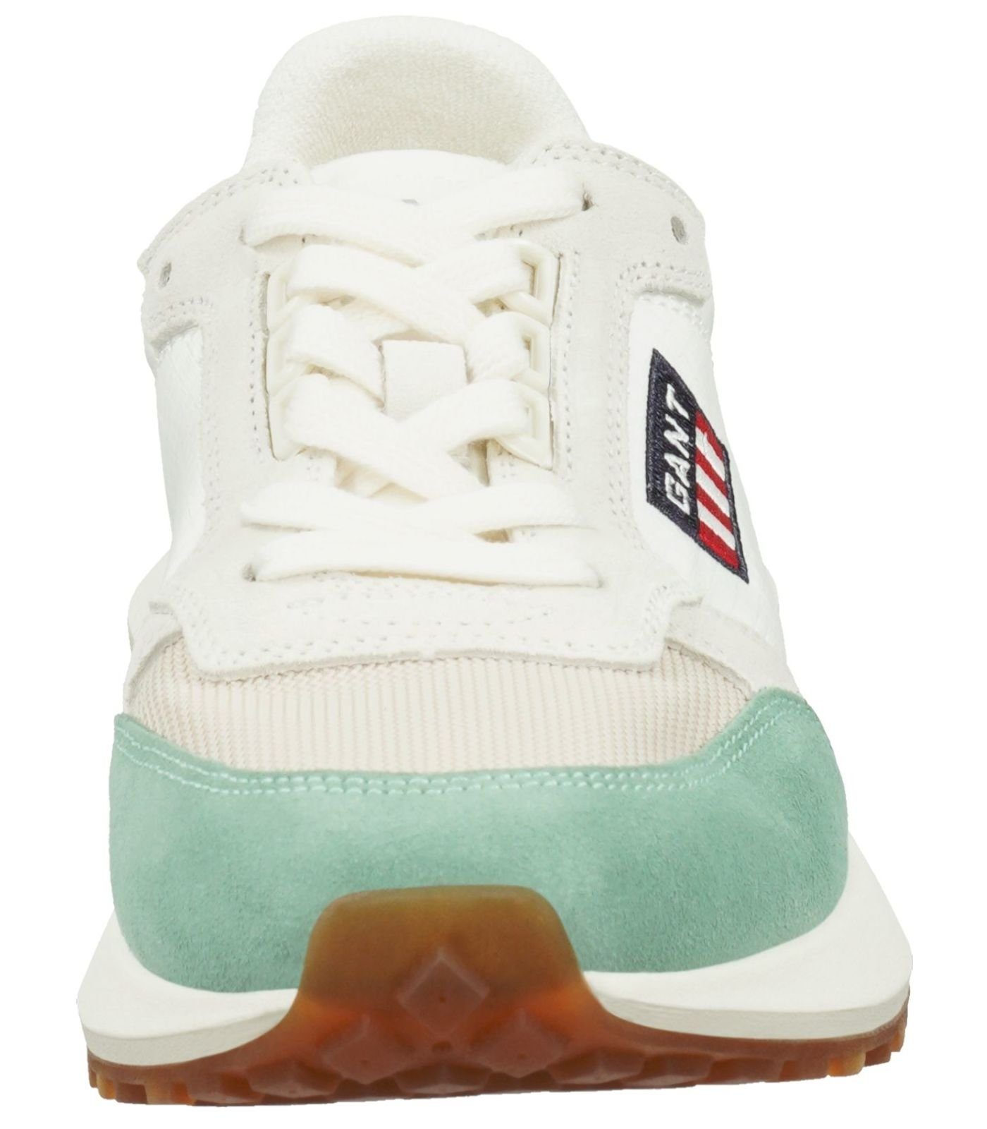 Gant Sneaker Veloursleder Sneaker Weiß Grün