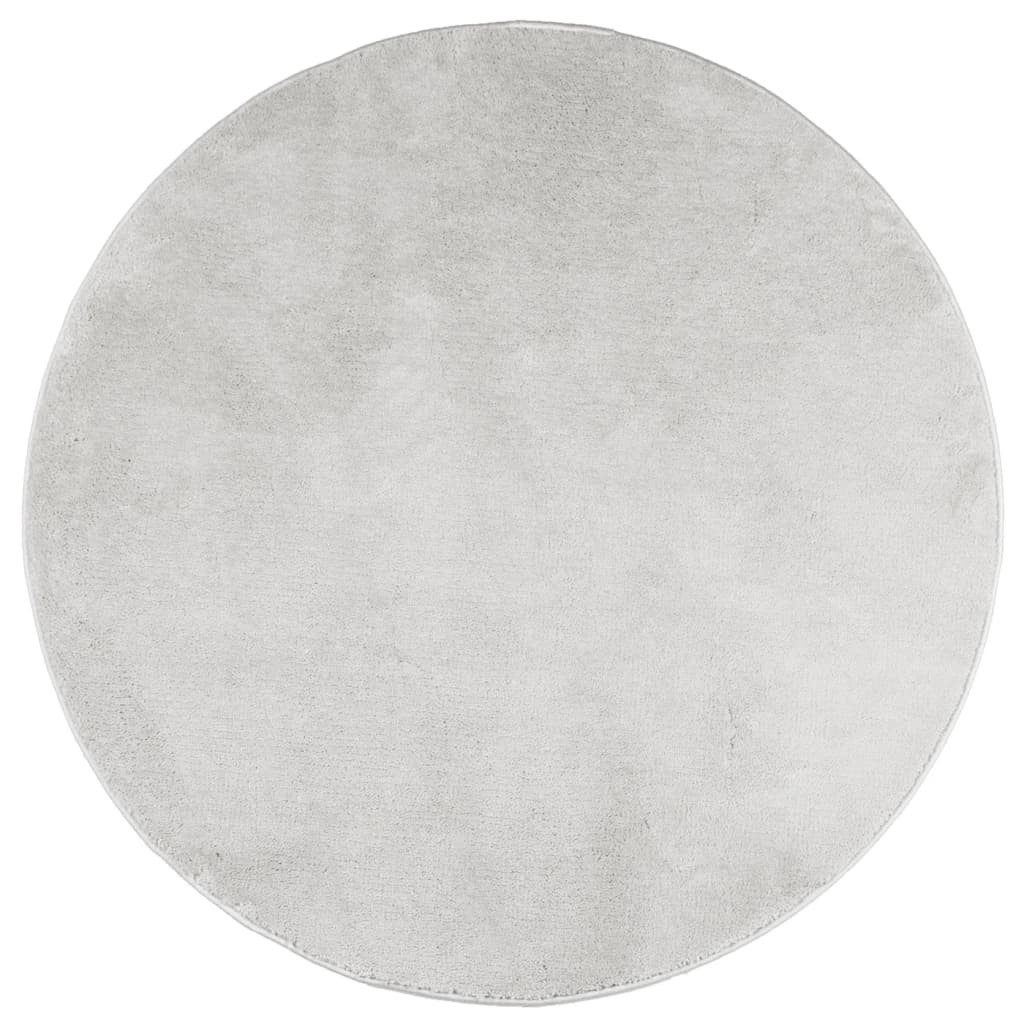 vidaXL Teppich Teppich OVIEDO Kurzflor Grau günstig online kaufen