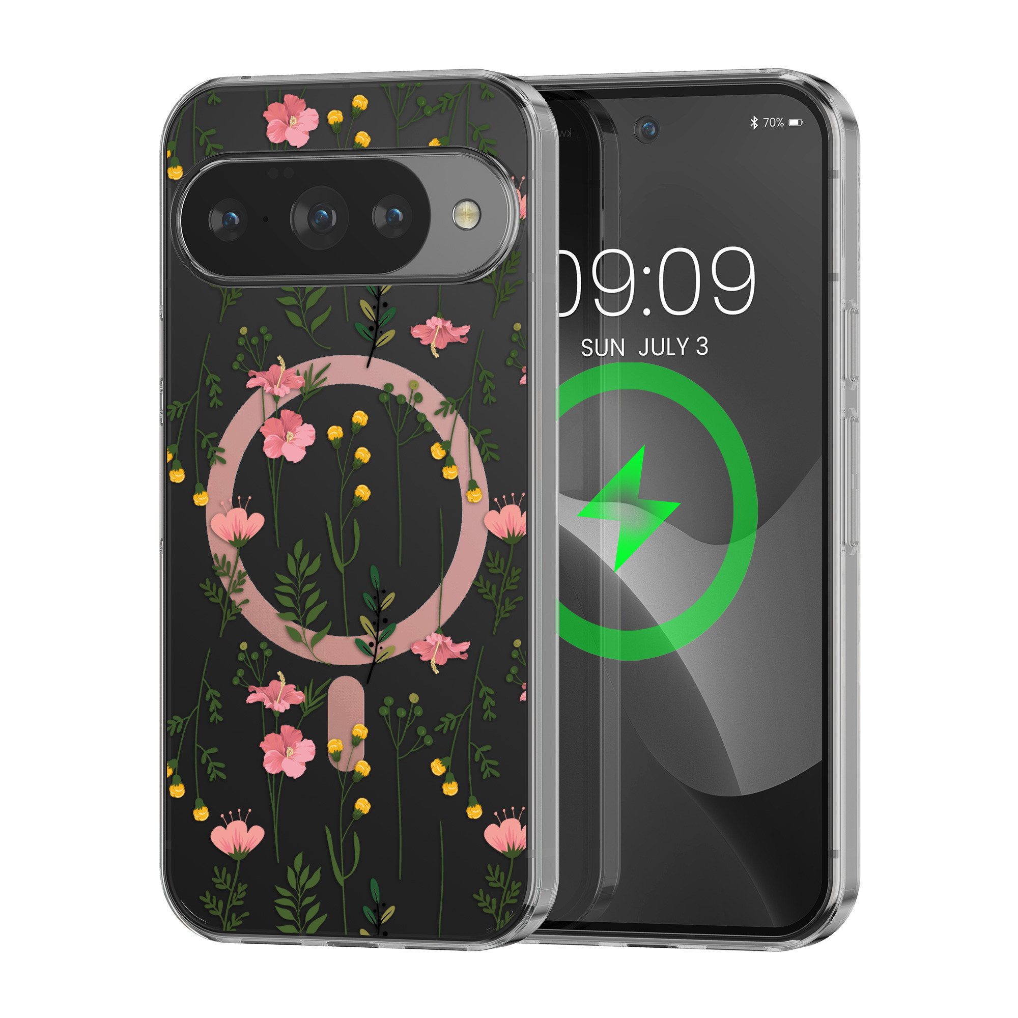 kwmobile Smartphone-Hülle kristallklares Hardcase für Google Pixel 10 / Pixel 10 Pro Hülle, Für MagSafe Pixel 10 / Pixel 10 Pro TPU Case
