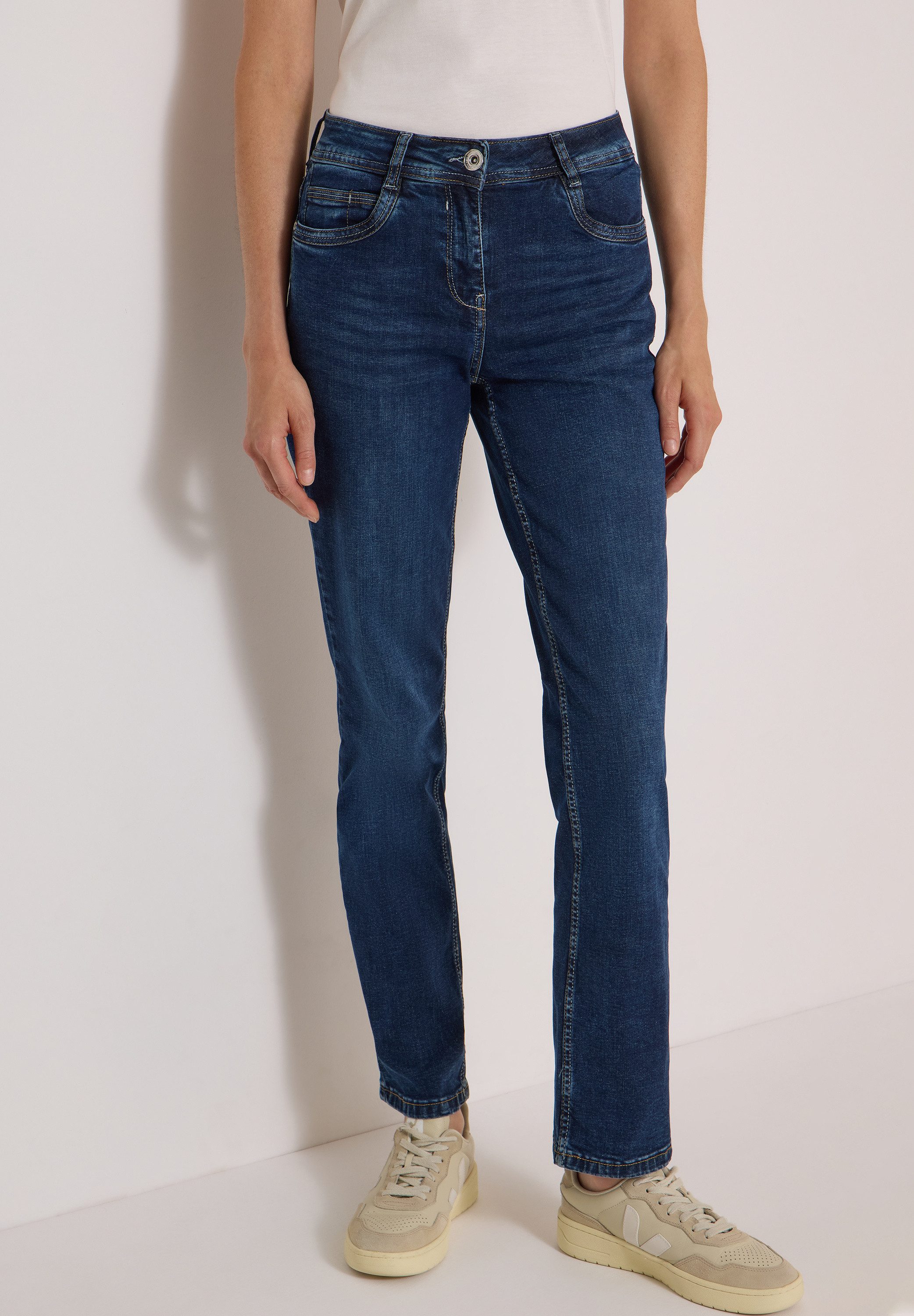CECIL Slim-fit-Jeans High Waist – Bild 2 von 5