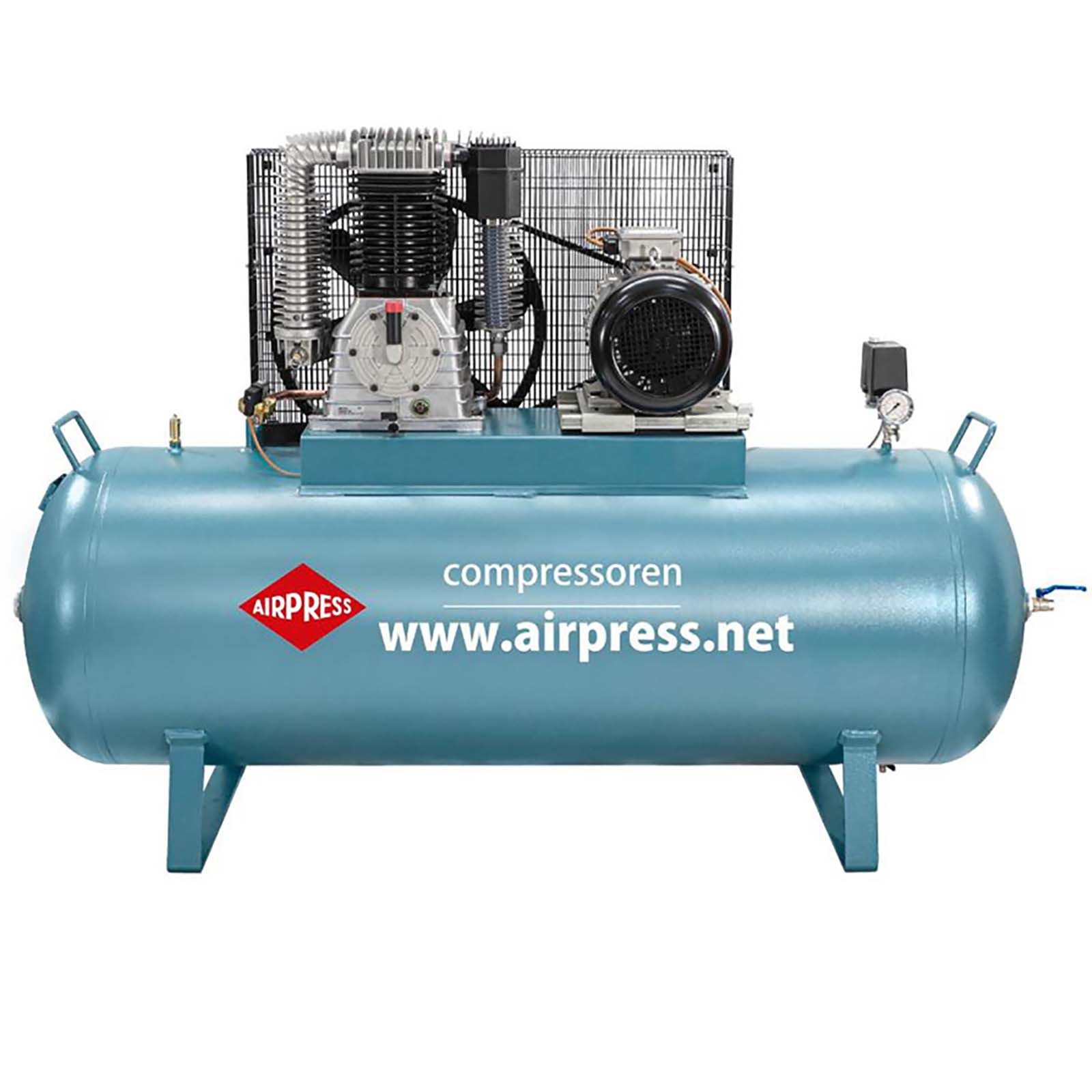 Airpress Kompressor Kompressor 10 PS 500 Liter 15 bar Typ K500-1500S 36523-N, max. 14 bar, 500 l, 1 Stück