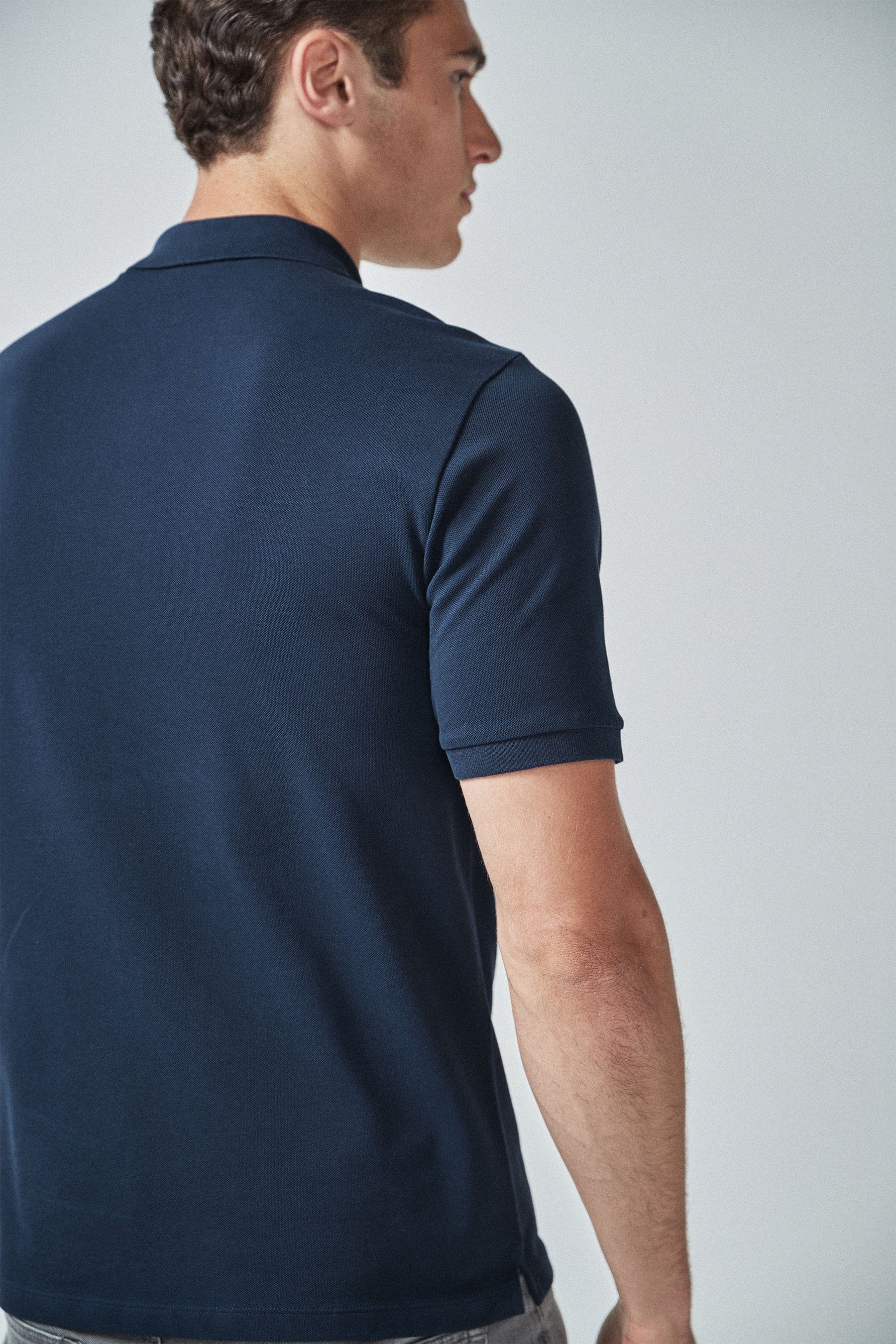 Herren Poloshirts Next Poloshirt Piqué-Poloshirt – Regular-Fit