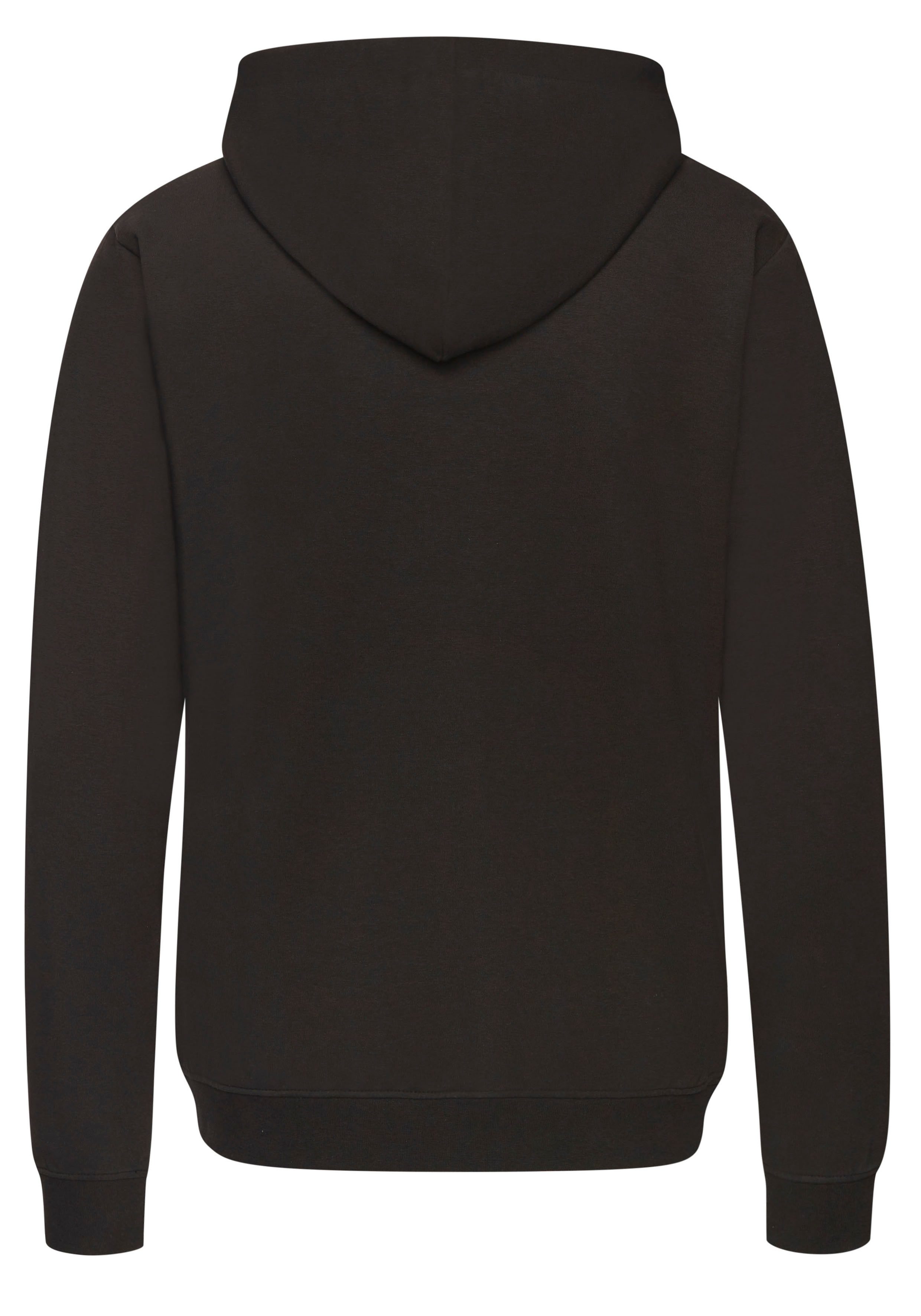 le jogger® Kapuzensweatjacke mit seitlichen Reißverschlusstaschen