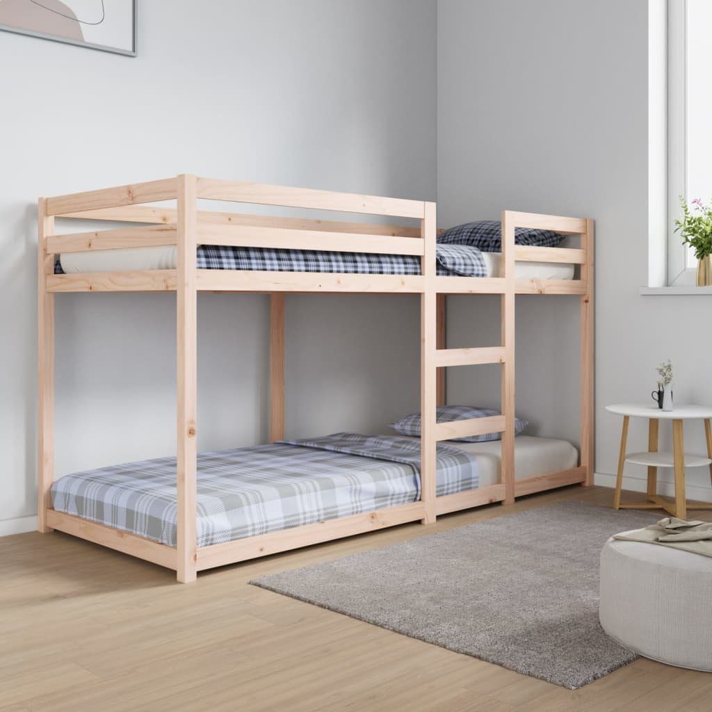 furnicato Bettgestell Etagenbett 80x200 cm Massivholz günstig online kaufen