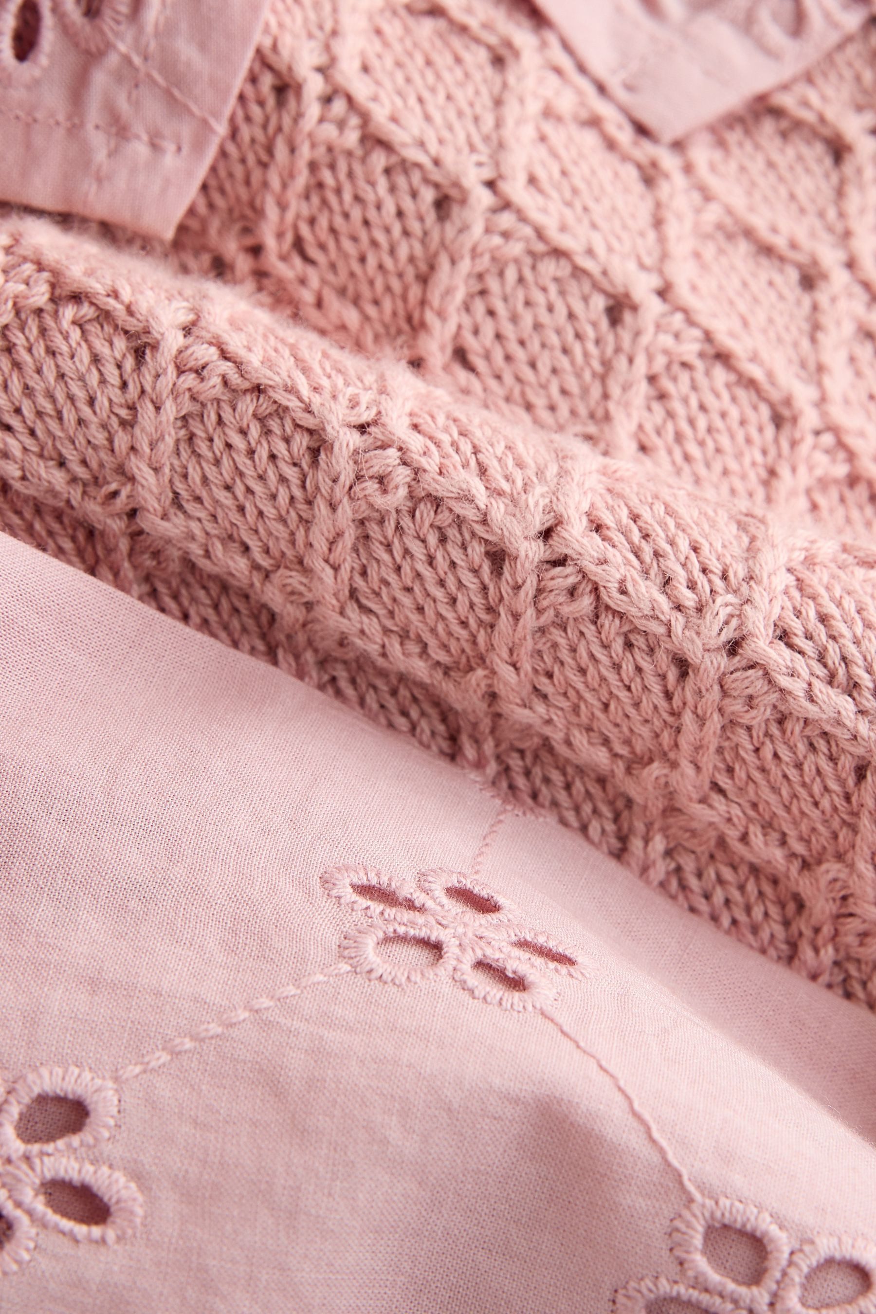 Next 2-in-1-Pullover Lagen-Strickpullover (1-tlg)