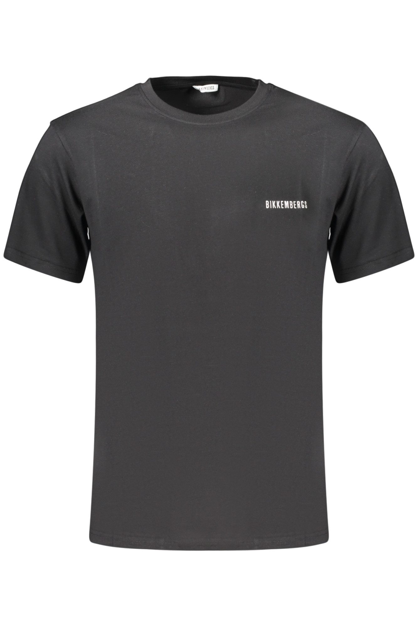 Bikkembergs T-Shirt Stylisches Schwarzes Herren T-Shirt mit Print und