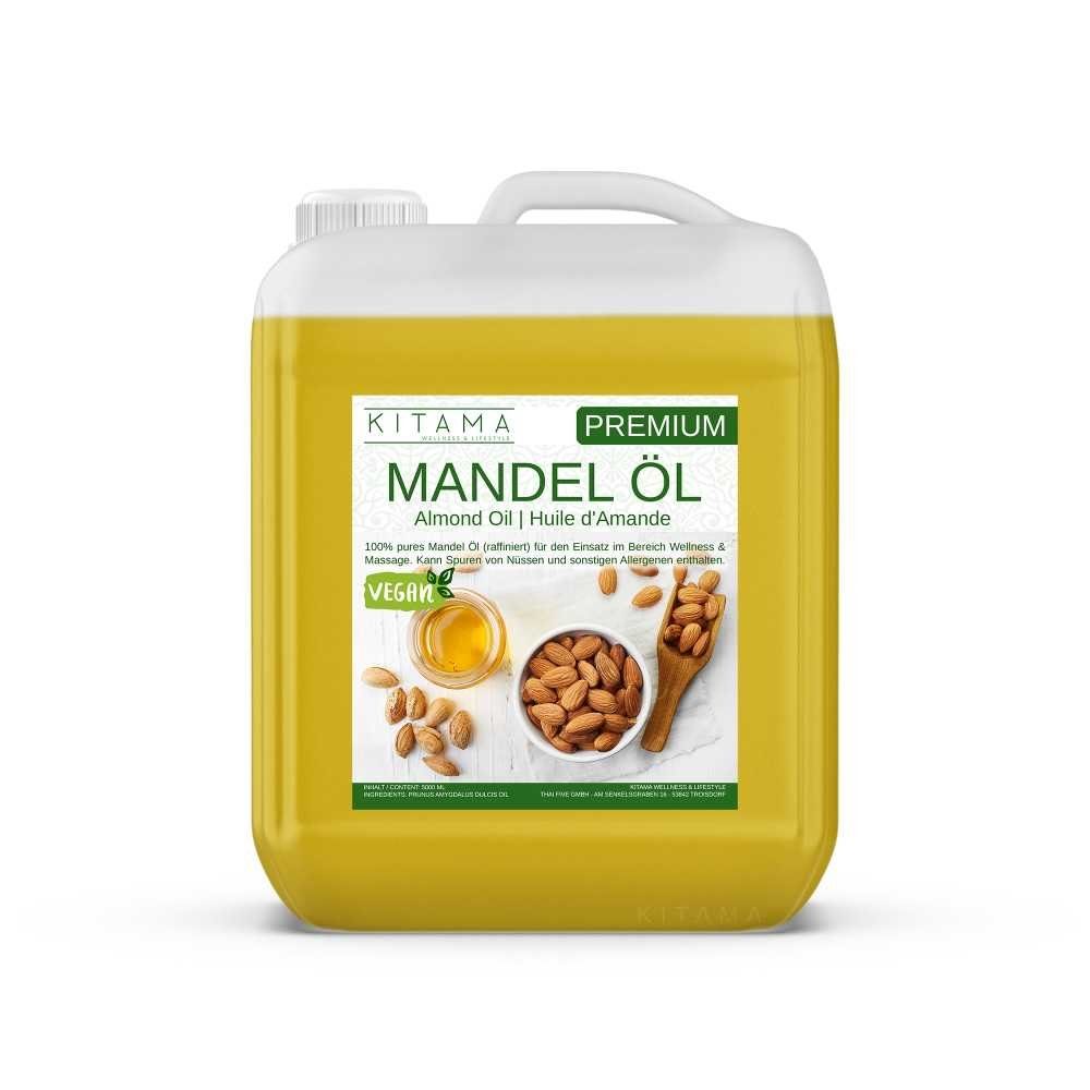 Körperöl Mandelöl Naturkosmetik - sanftes Baby-Öl, Pflege-Öl für Haut & Haar