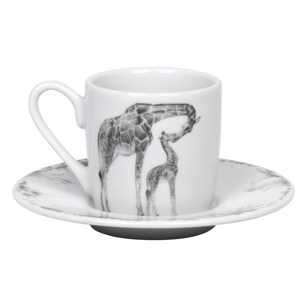 Könitz Espressotasse Amazing Animals Giraffe, 85 ml, Porzellan