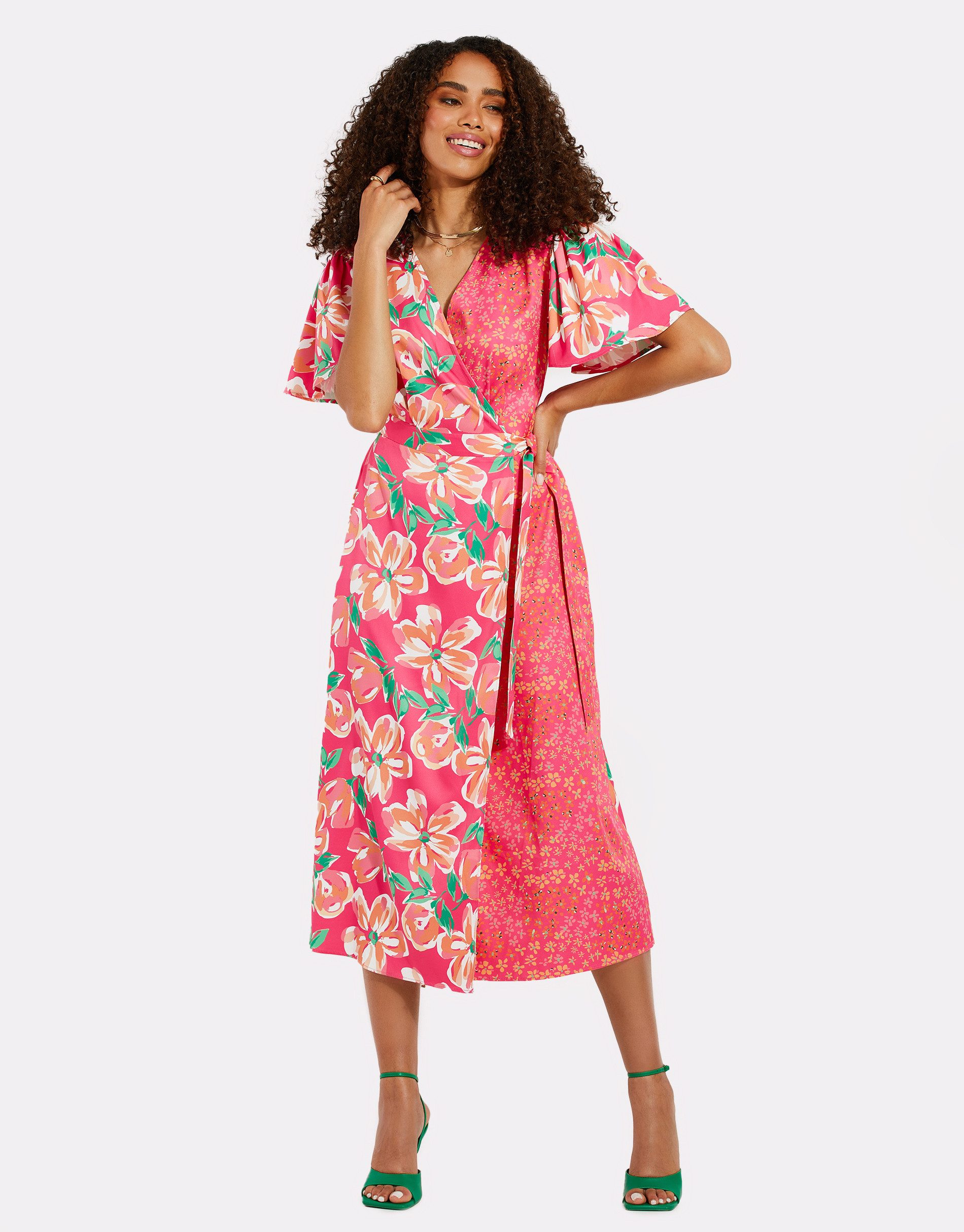 Threadbare Sommerkleid THB Koko mit modischen Volants