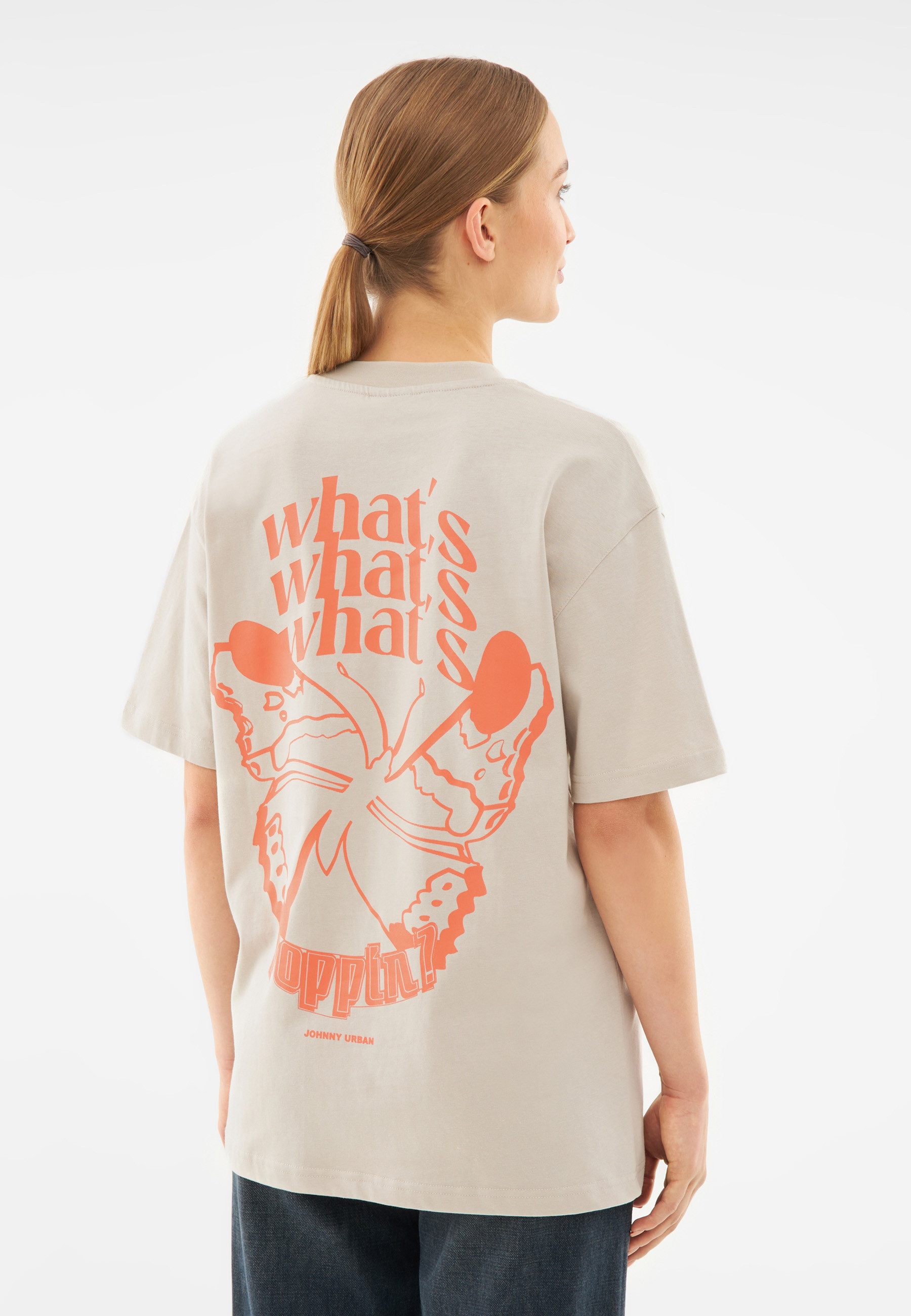 Johnny Urban T-Shirt Sammy Butterfly Oversize günstig online kaufen