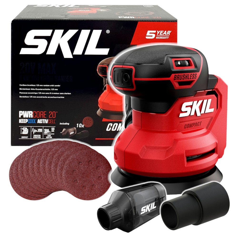 SKIL Орбитальная шлифовальная машина SKIL Орбитальная шлифовальная машина 20V, 125mm (ohne Akku)
