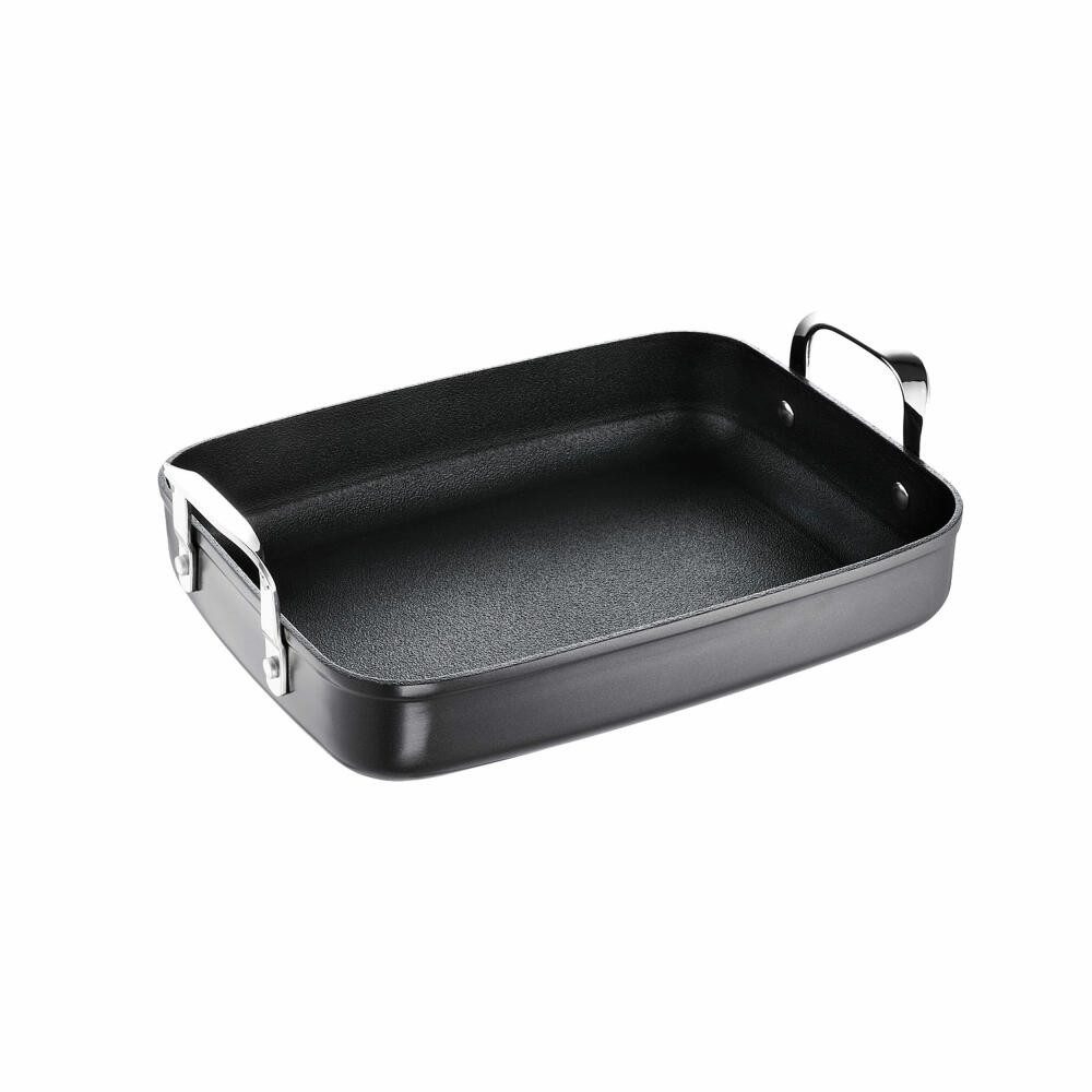 SCHULTE-UFER Bräter Bratreine Globus i 33 x 24 cm, Aluminium, induktionsgeeignet