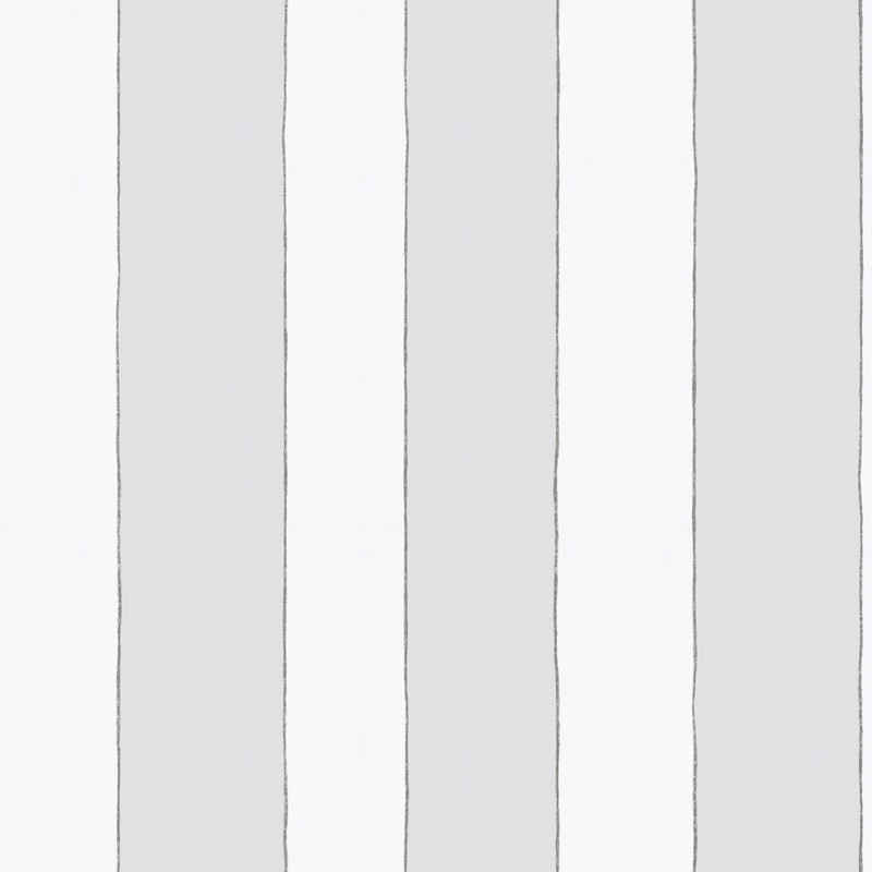 Marburg Vliestapete Weiß-Grau, Streifen, restlos abziehbar